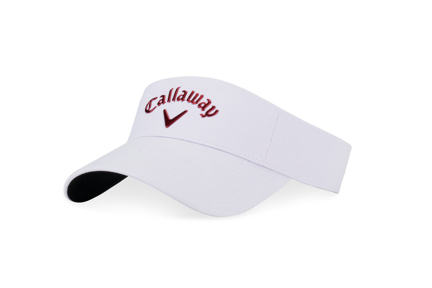 Callaway Visor Callaway Golf Visor Liquid Metal Weiß/Rot One Size
