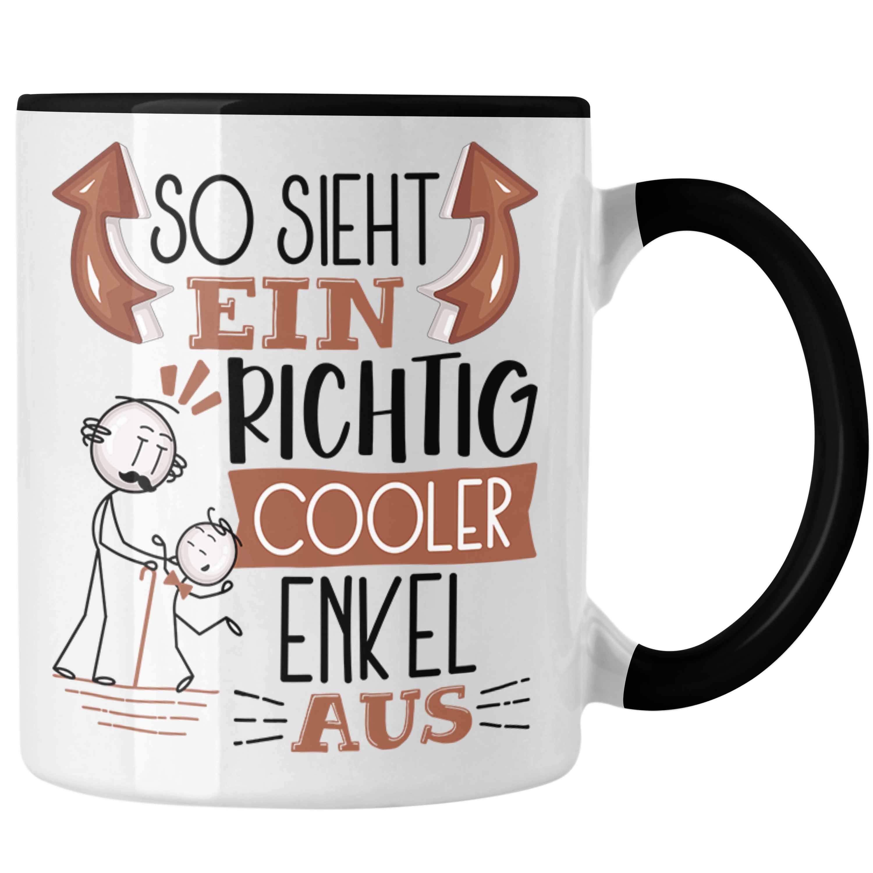 Trendation Tasse Enkel Cooler Enkel Tasse Geschenkid So Ein Schwarz Aus RIchtig Geschenk Sieht