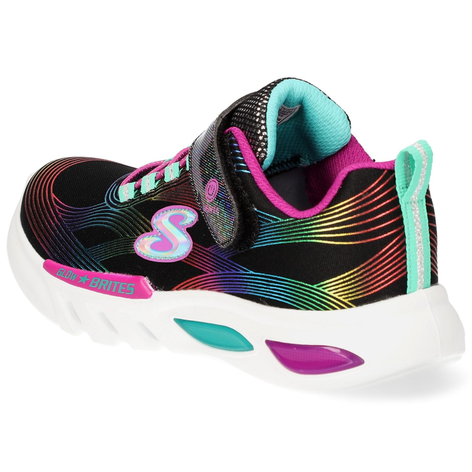 Skechers Sneaker Low Glow-Brites Schnürschuh