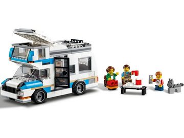 LEGO® Konstruktionsspielsteine LEGO® Creator 3in1 - Campingurlaub, (Set, 766 St)