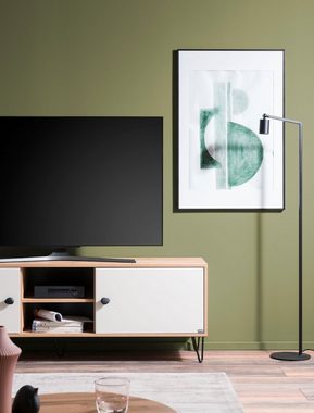 LOOKS by Wolfgang Joop TV-Board Looks Organic, Mit hochwertigen Metallbeschlägen und Softclose-Scharnieren