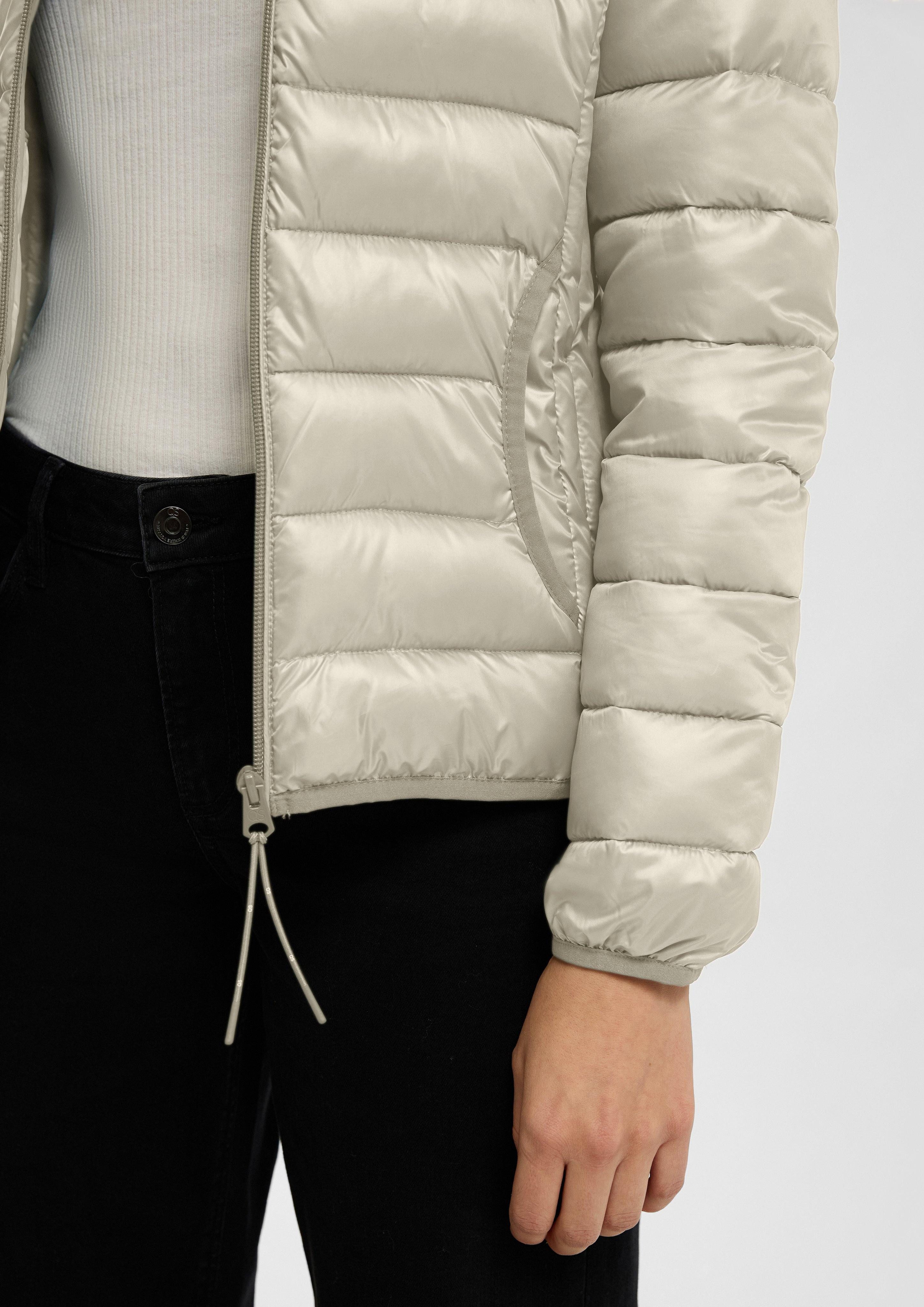 QS Outdoorjacke Leicht wattierte Steppjacke mit günstig online kaufen