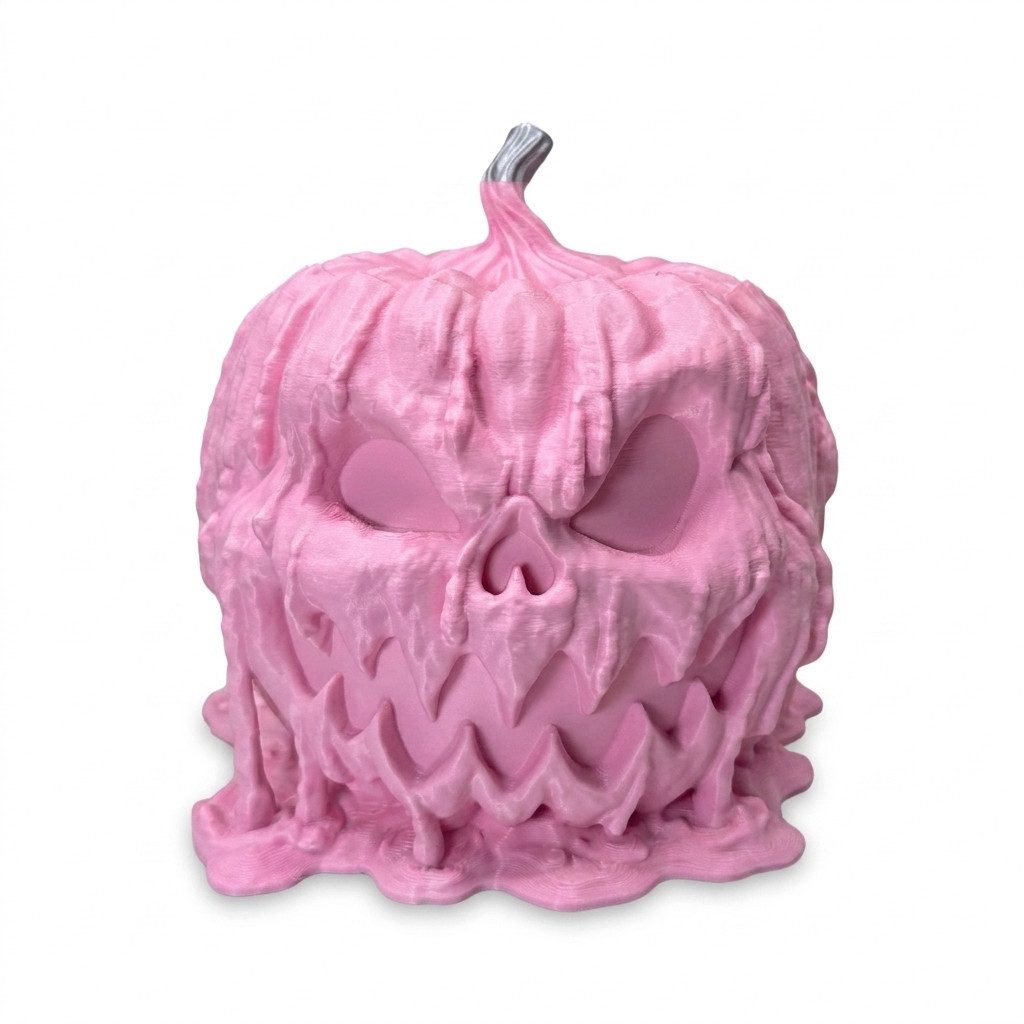 Roomberry Dekoschale Halloween Deko Kürbis mit Deckel, Süßigkeitenschale, M/L/XL 15–24 cm, Herbstdeko für Wohnzimmer und Sideboard