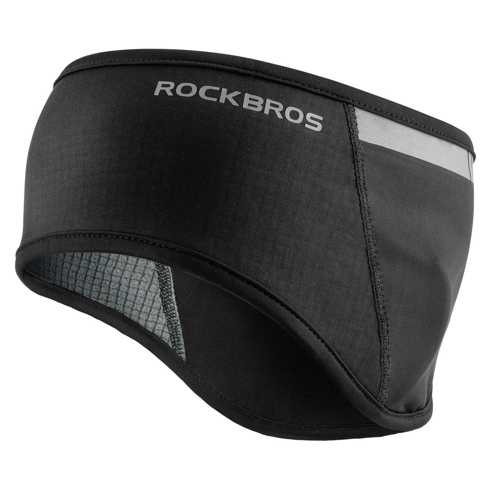 ROCKBROS Stirnband Ohrenschützer Damen Herren für Radsport Laufen Wandern Motorrad Fahren Einheitsgröße aber elastisch
