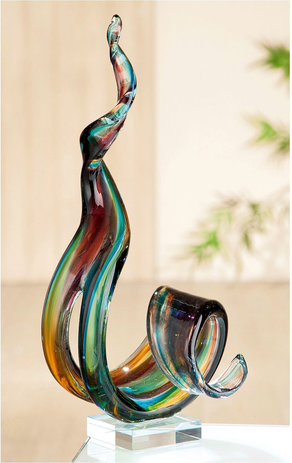 Casablanca by Gilde Dekoobjekt Skulptur Marea mehrfarbig H. 39,5 cm (1 St)