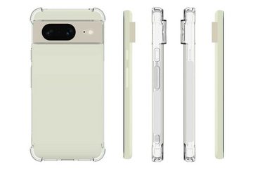 mtb more energy Smartphone-Hülle Clear Armor Soft für Google Pixel 8 (6.2), mit Anti-Shock Verstärkung