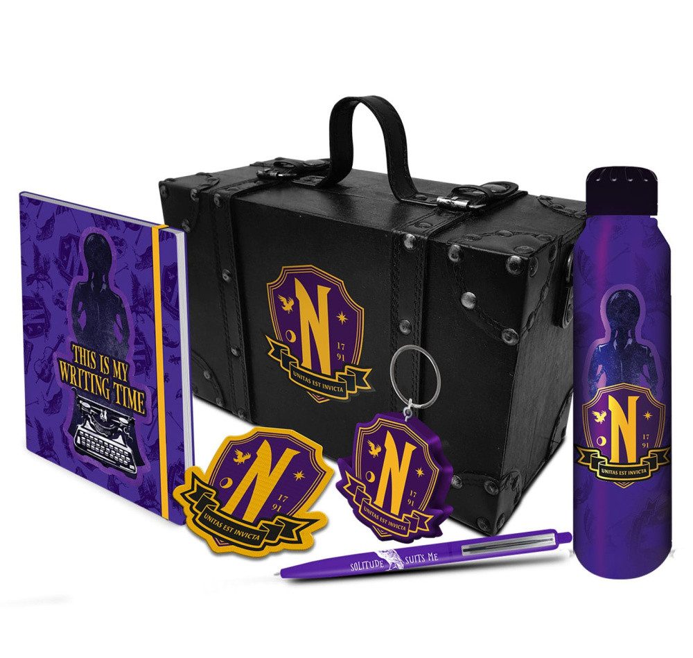 Pyramid International Sammelkoffer Wednesday Premium Geschenkbox Ravens