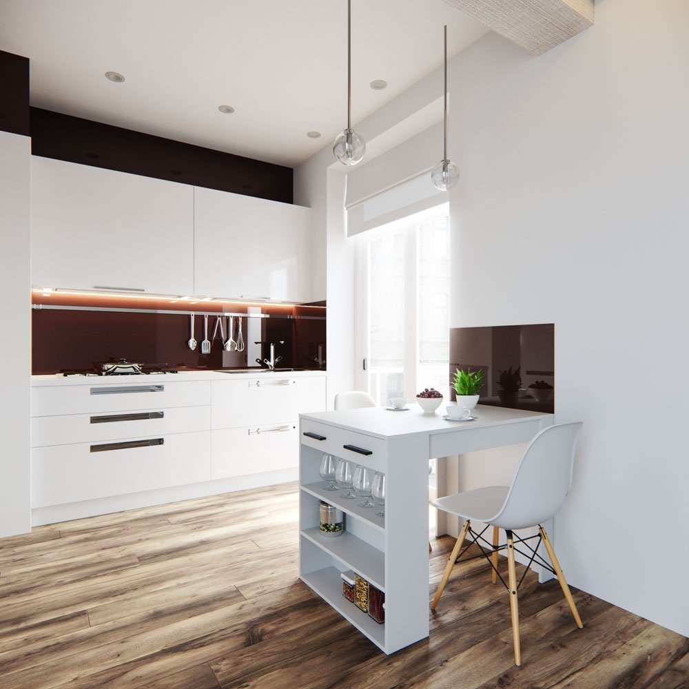 Vicco Bartisch Repose, Weiß, 67 x 100 cm günstig online kaufen