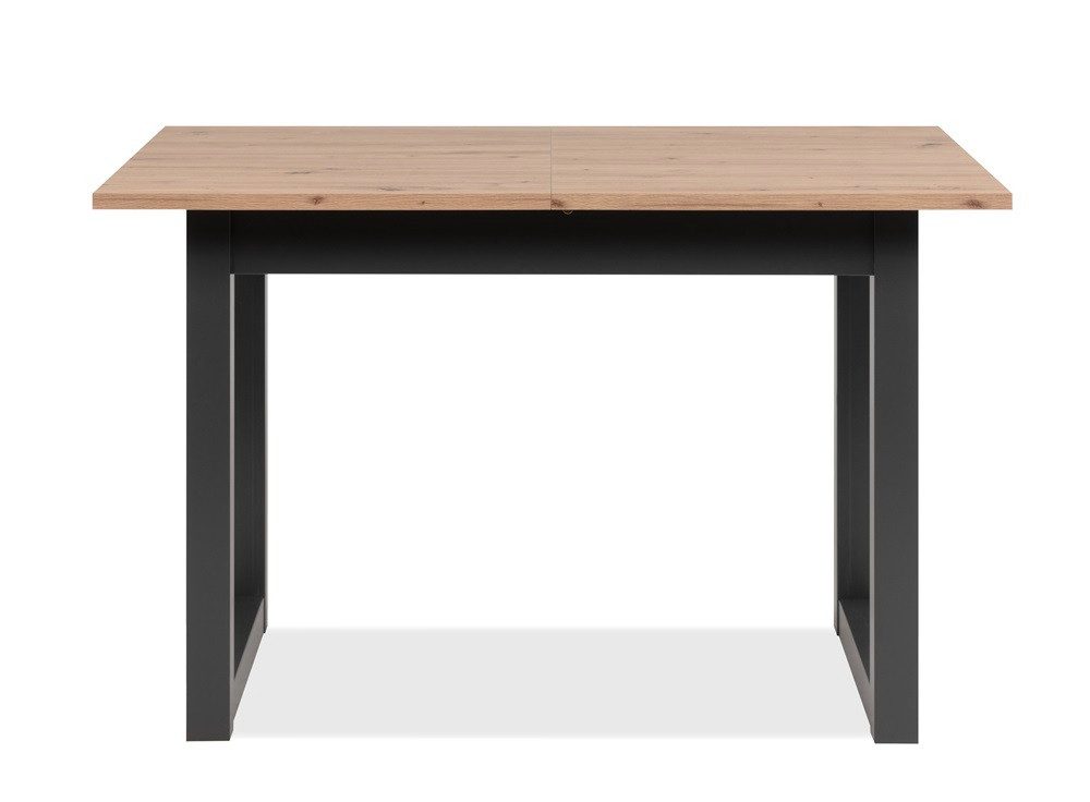 Finori Esstisch Esstisch Denver, Ausziehtisch, Artisan Oak / anthrazit, 120(160) x (No-Set), modernes und zeitloses Design