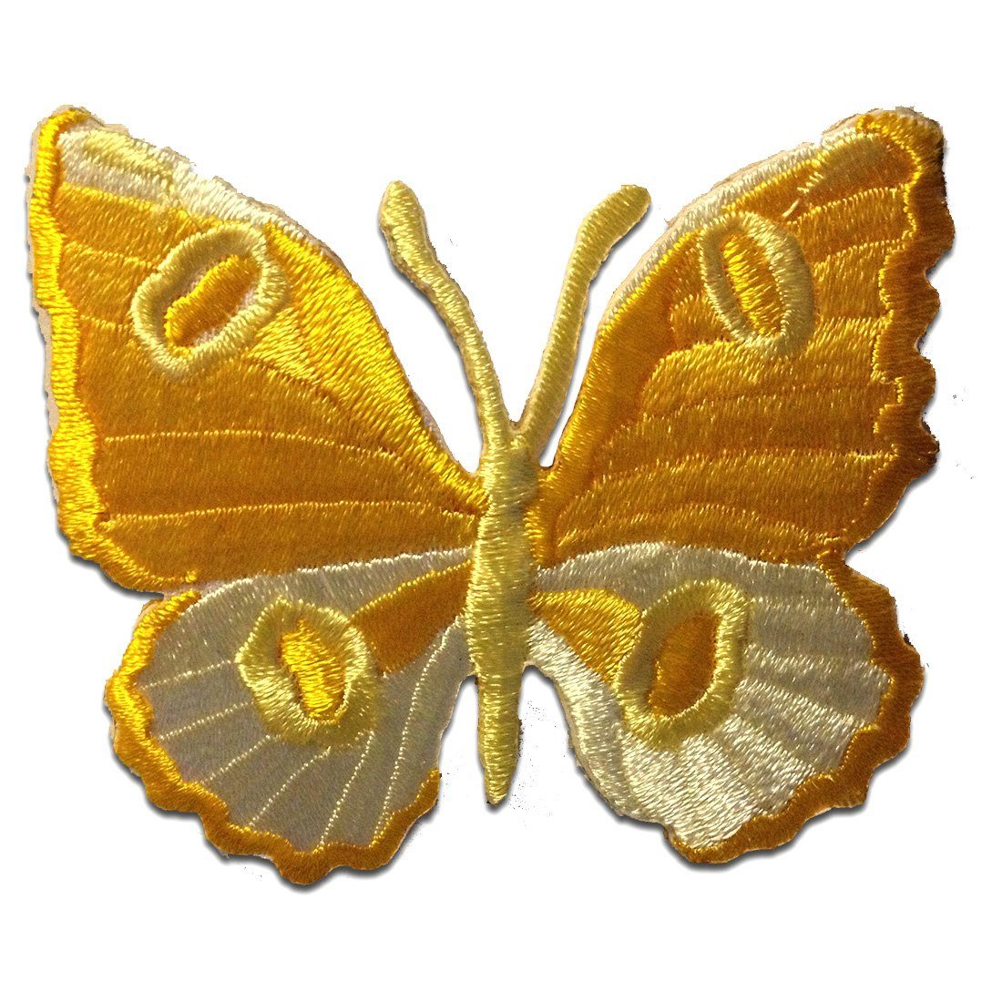 Catch the Patch Пластырь Bügelbild, Aufbügler, Applikationen, Patches, Flicken, zum aufbügeln, Polyester, Schmetterling - Größe: 6,8 x 6,3 cm