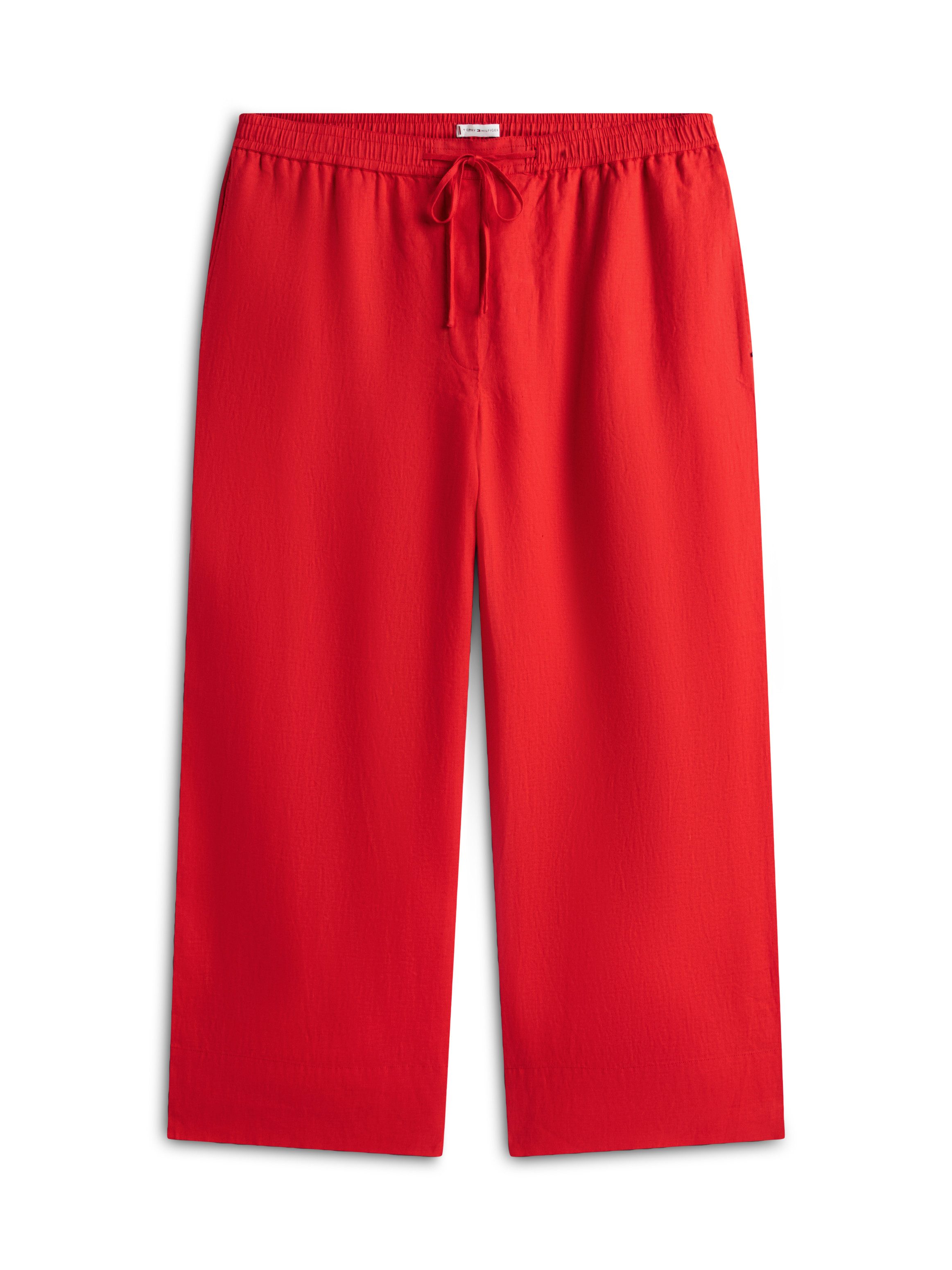Tommy Hilfiger Curve Stoffhose CRV ESS LINEN PULL ON PANTS in großen Größen – Bild 4 von 5