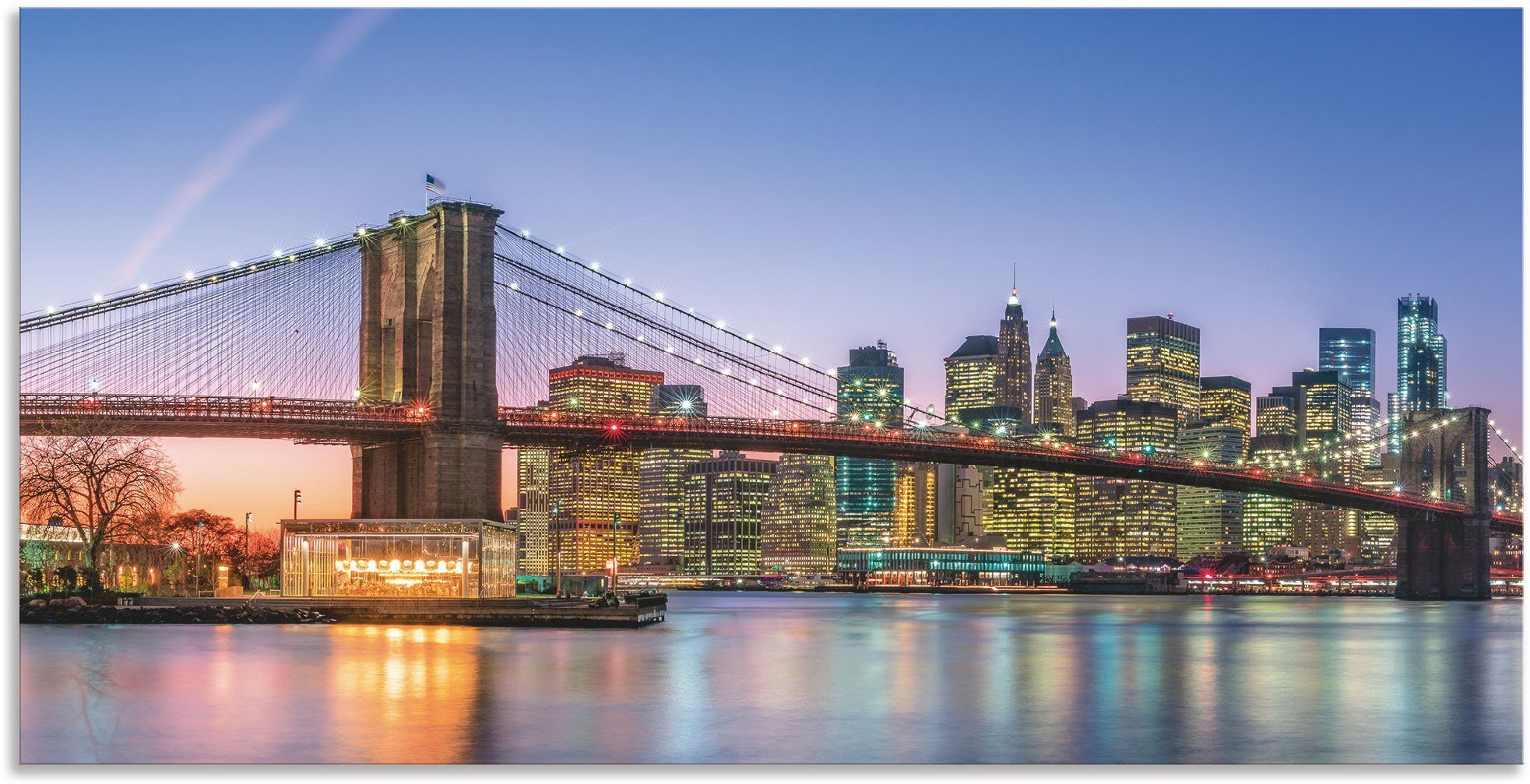 Artland Wandbild Skyline New York City, günstig online kaufen