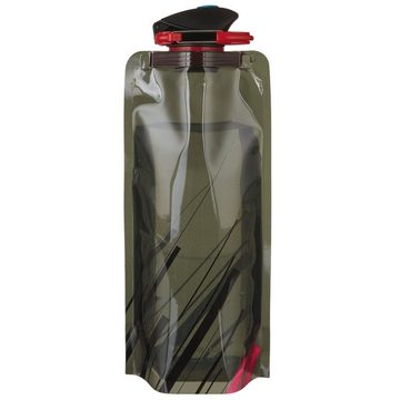 scarlet products Trinkflasche, Set mit 4 Flaschen; BPA-frei; flexibel, rollbar