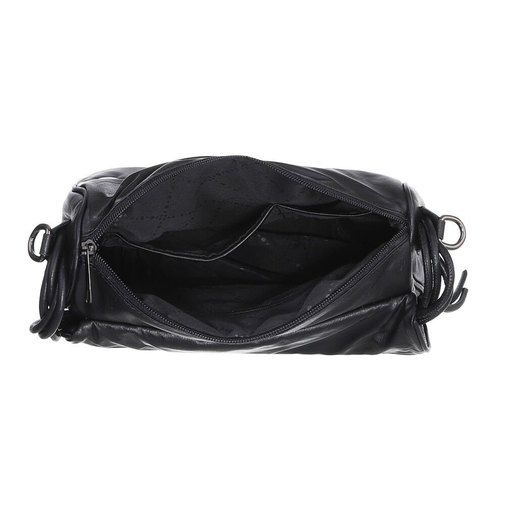 Ital-Design Schultertasche Mittelgroße, Damentasche Handtasche