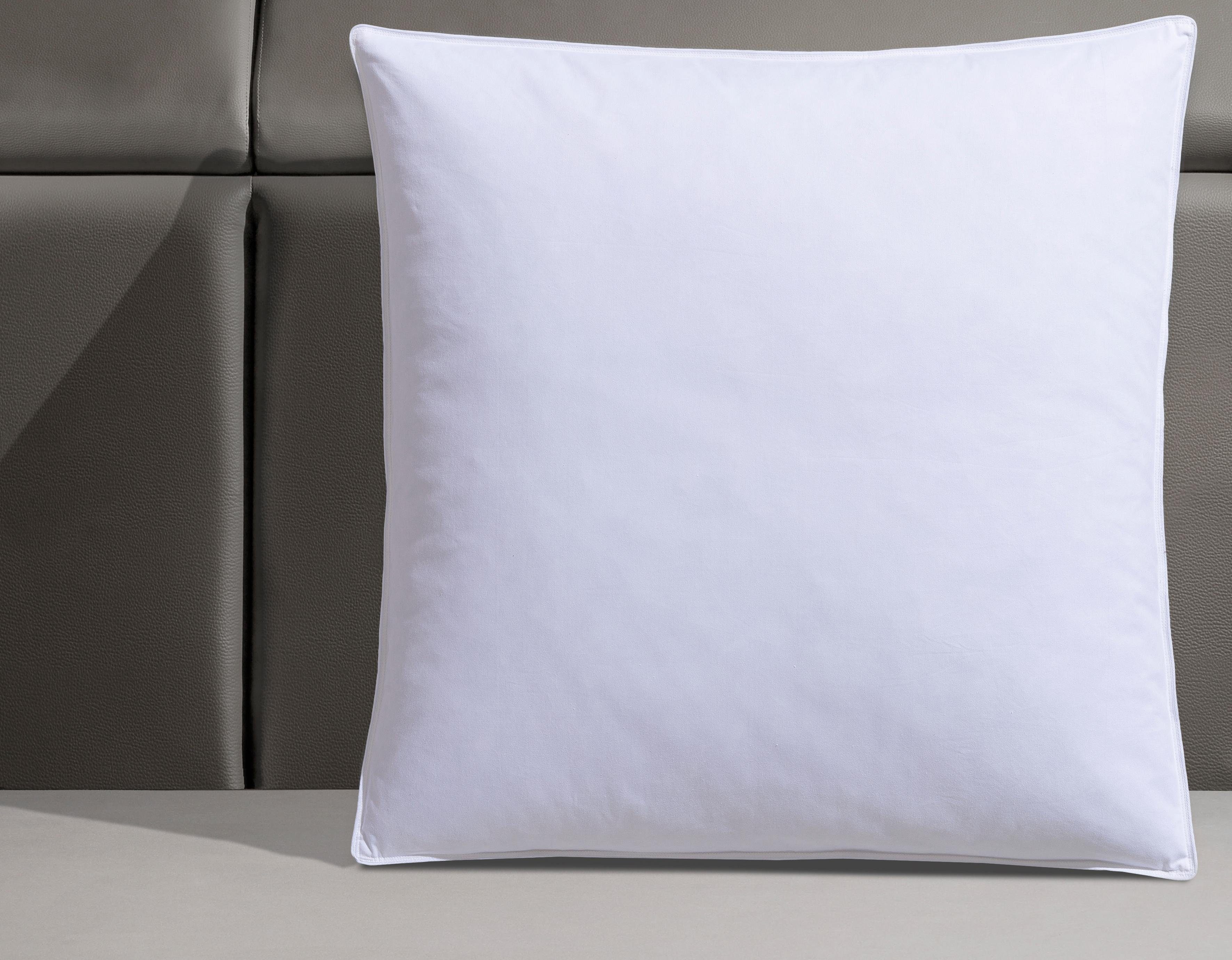 RIBECO Federkopfkissen Lukas, Füllung: 100%, 90% oder 80 % Federn, Bezug: B günstig online kaufen