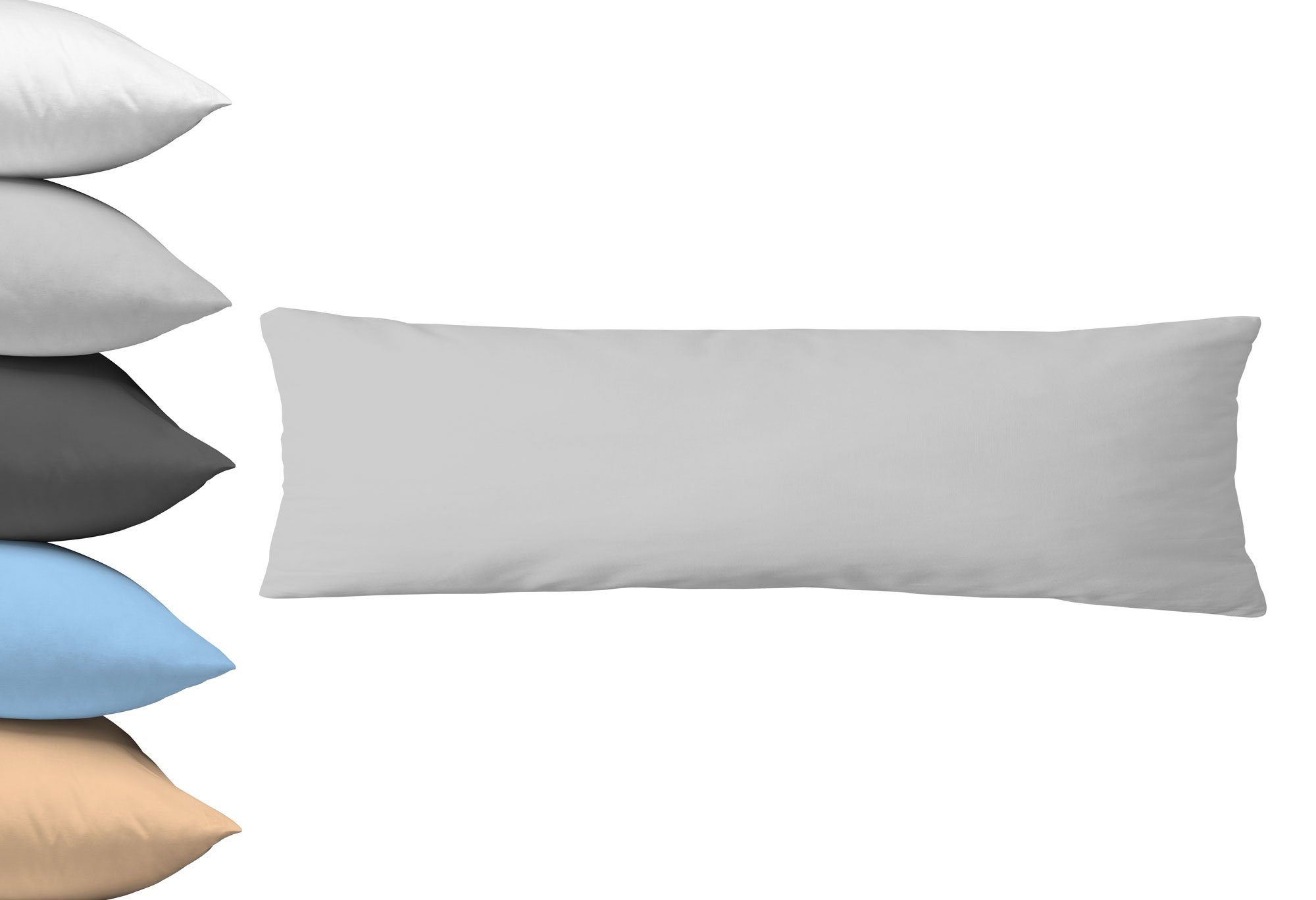 Lavea Kissenbezug Jasmin, (1 Stück), Kopfkissenbezug 40x145 cm - 100% atmun günstig online kaufen