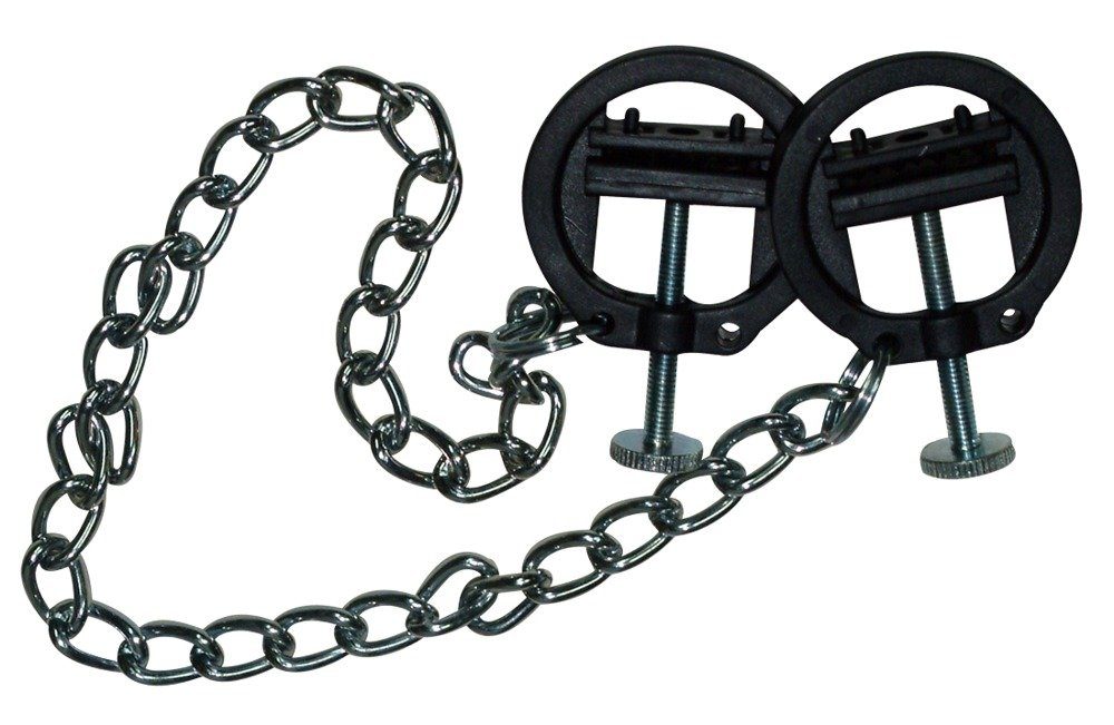 fetish COLLECTION Nippelklemme fetish Clamps Fetish Metal - Collection Collection Chain Nipple with