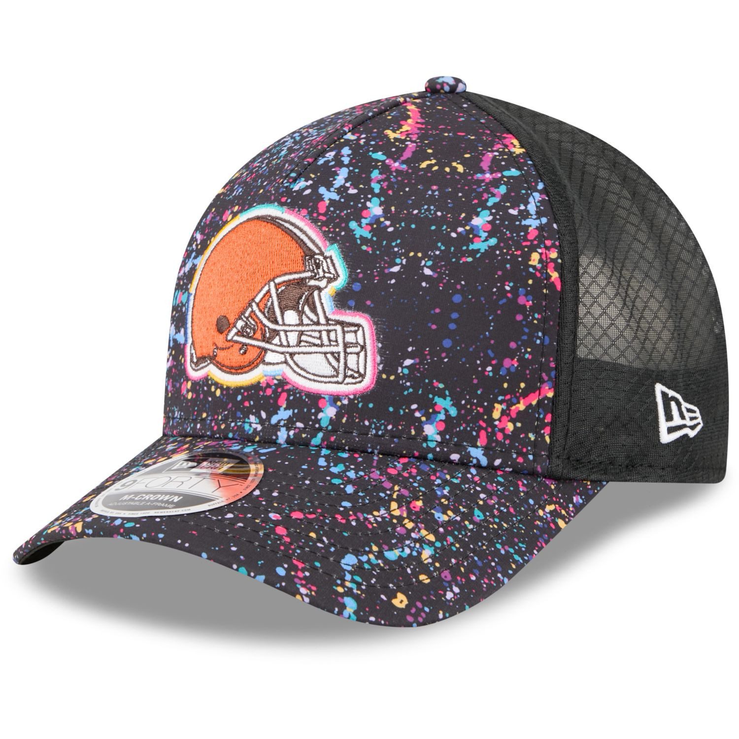 Fleecemütze 9Forty MCrown Trucker CRUCIAL Cleveland Browns