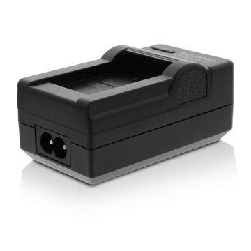 Blumax Set mit Lader für Sony NP-F550 NP-F330 2400 mAh Kamera-Ladegerät