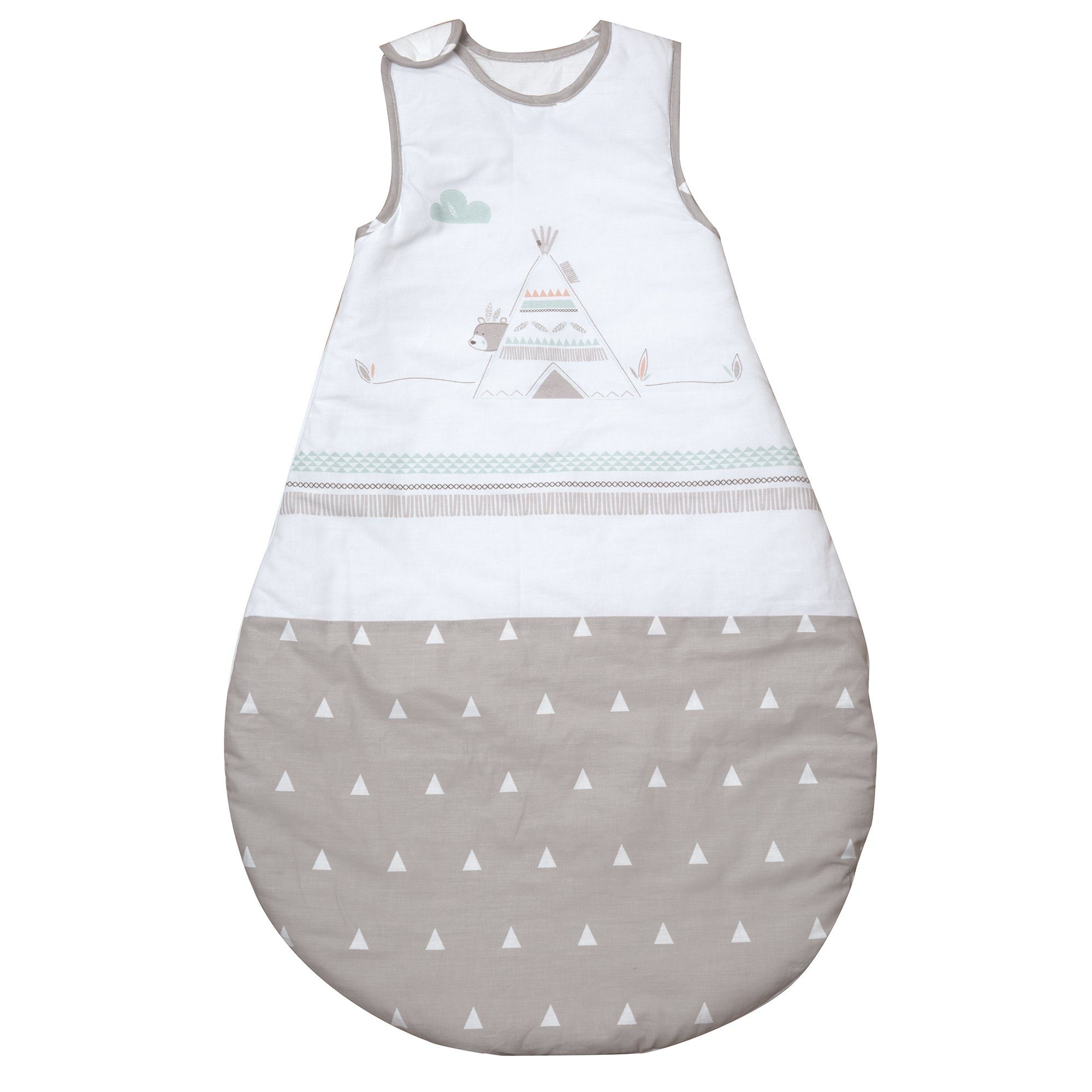 roba® Babyschlafsack aus atmungsaktiver Baumwolle, ganzjährig nutzbar, unis günstig online kaufen