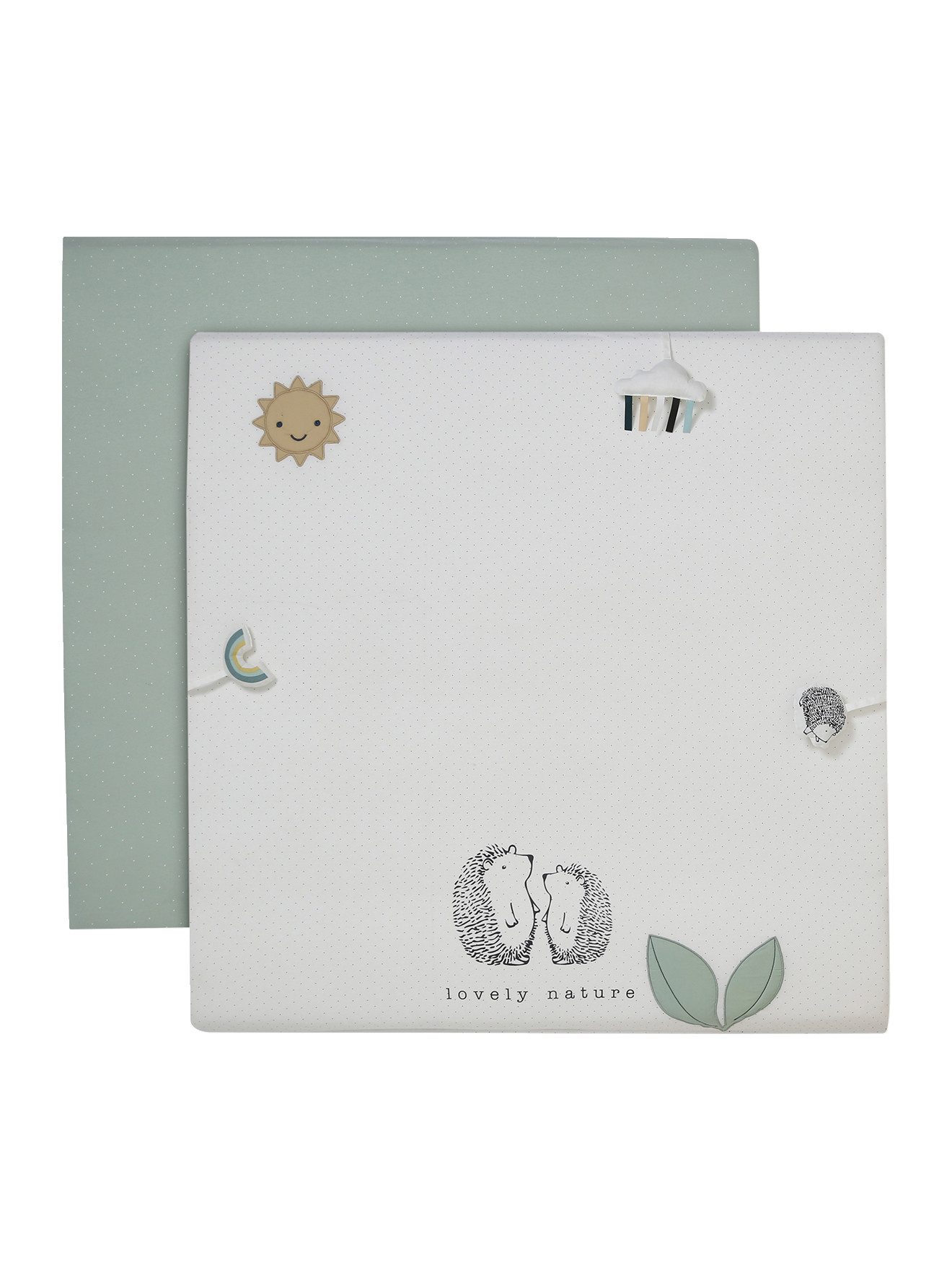 vertbaudet Дитячі манежі Schonbezüge für Дитячі манежі-Unterlagen, 2er-Pack