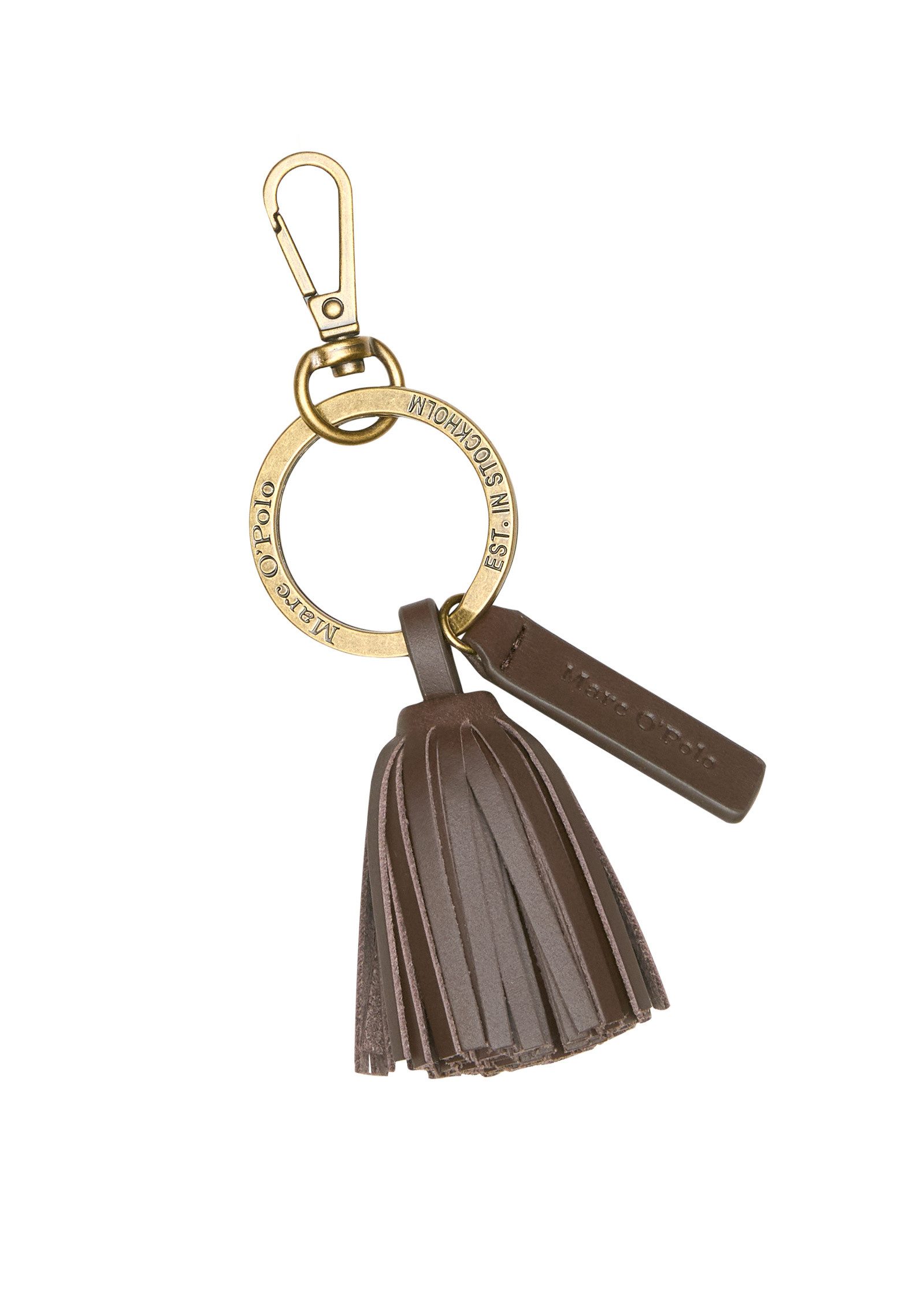 Marc O'Polo Schlüsselanhänger mit Leder-Quaste