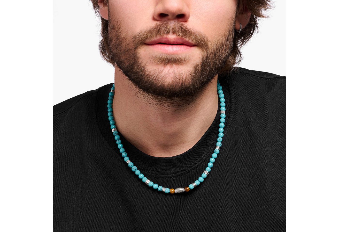 THOMAS SABO Collier Türkis/Braun blau... THOMAS SABO Collier Türkis/Braun blau...