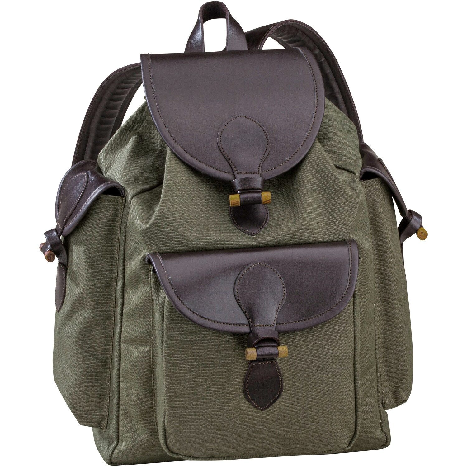 Parforce Freizeitrucksack Rucksack mit Lederapplikationen
