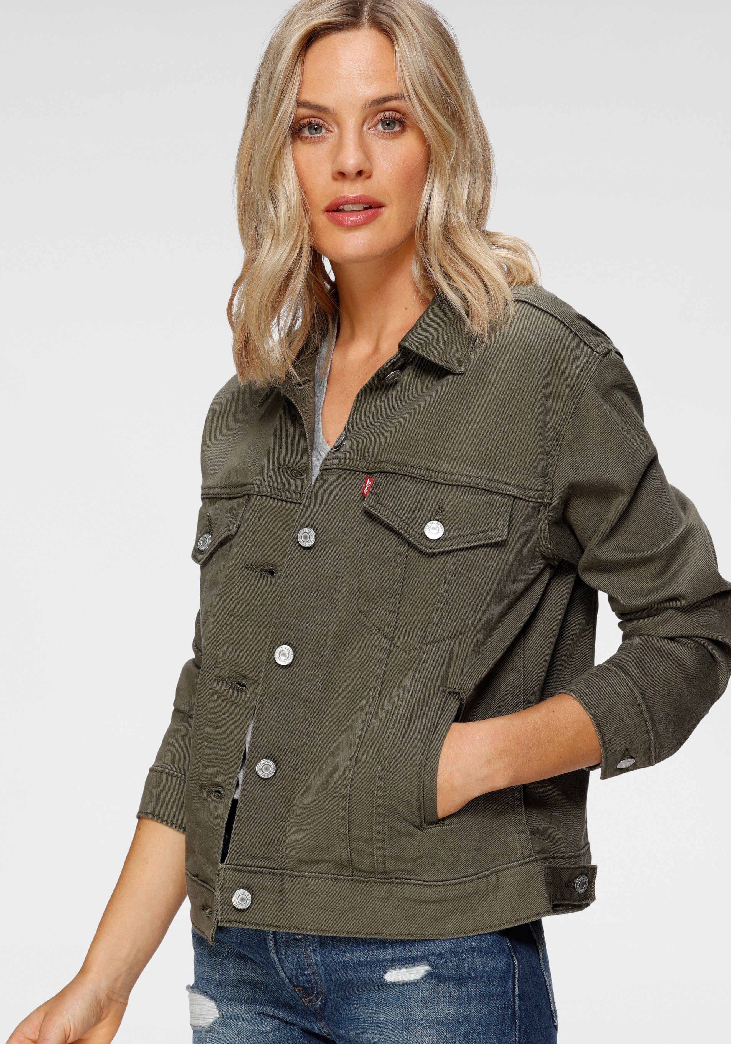 Jeansjacke Fur Damen Jeansjacken Trend Otto