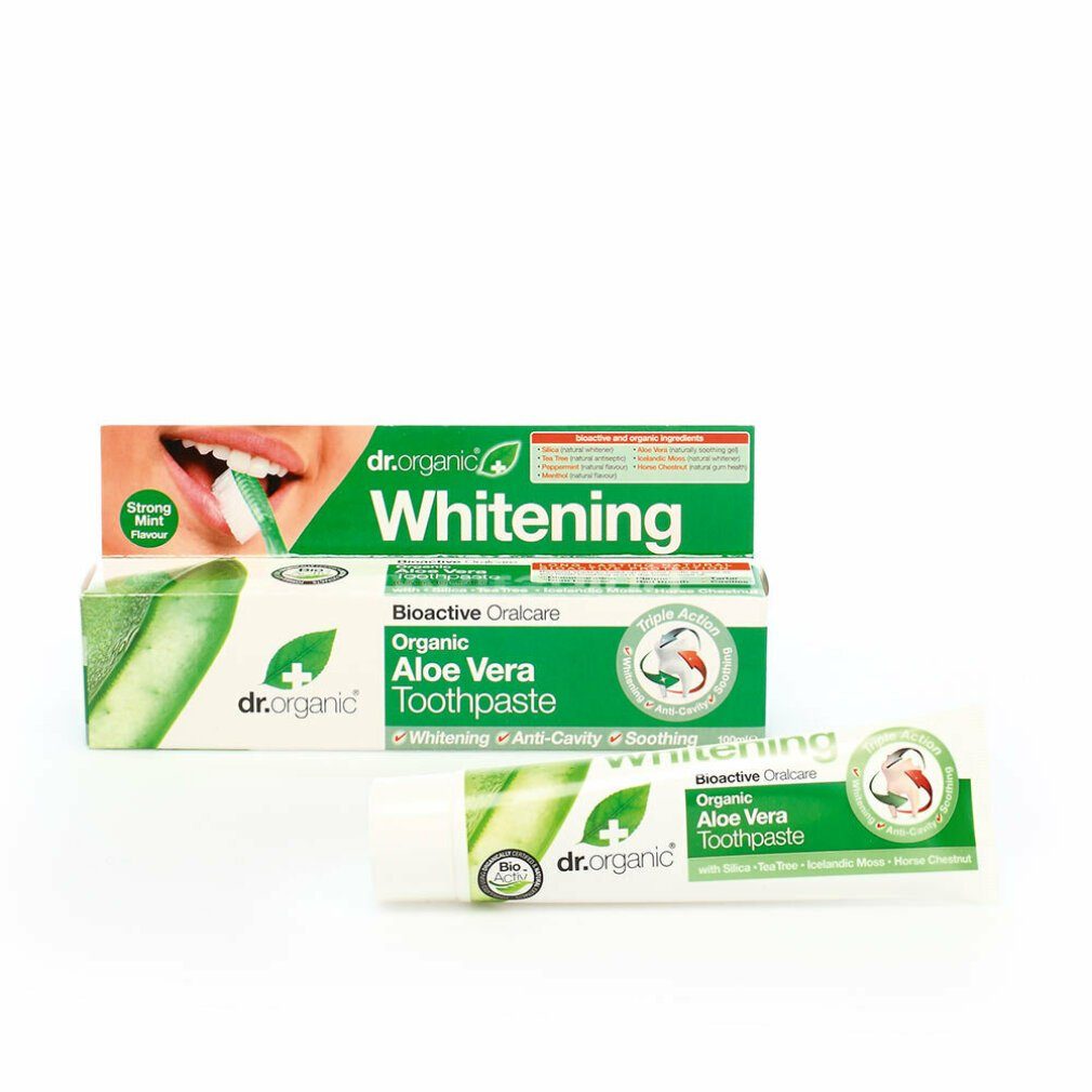 Zahnpasta Dr Organic Aloe Vera Toothpaste 100ml