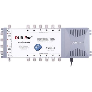 DUR-line DUR-line MS 5/12 G-HQ Multischalter - SAT für 12 Teilnehmer/TV - mit SAT-Antenne