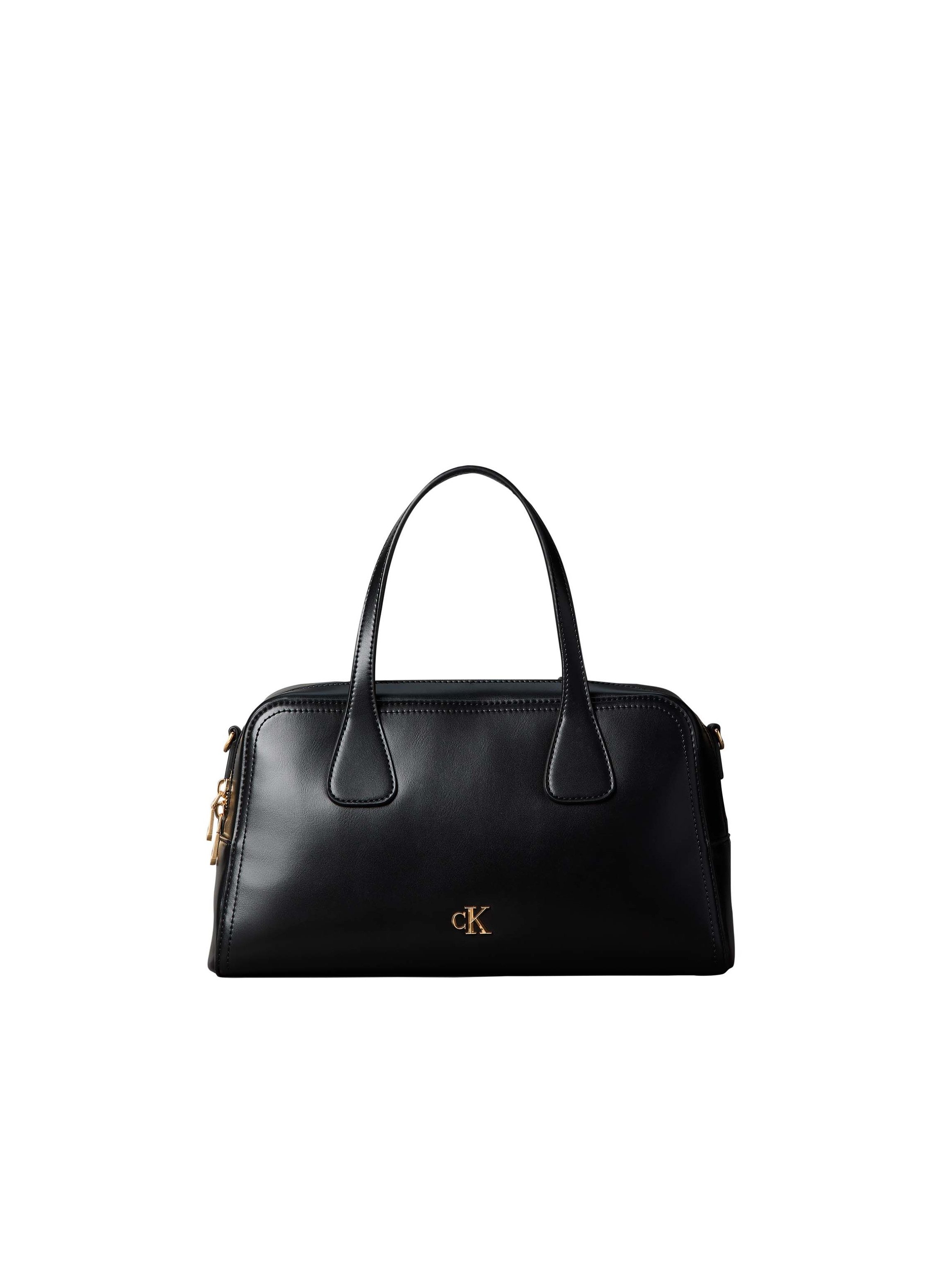 Calvin Klein Handtasche CK MEDIUM BOWLING BAG, Henkeltasche, Tragetasche mit CK-Logo