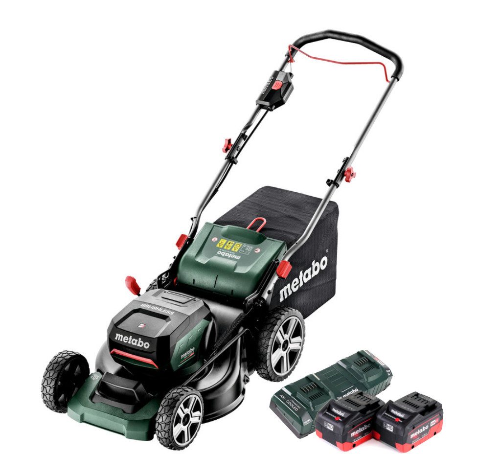 metabo Akkurasenmäher RM 36-18 LTX BL 46 Akku Rasenmäher 36 V (2x 18 V) 46 cm Brushless