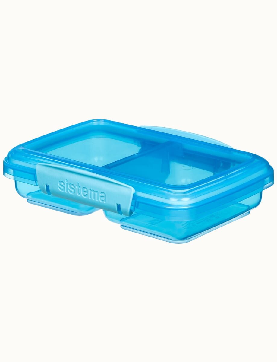 sistema Lunchbox Sistema 350ml Small Split Lunch - Blue