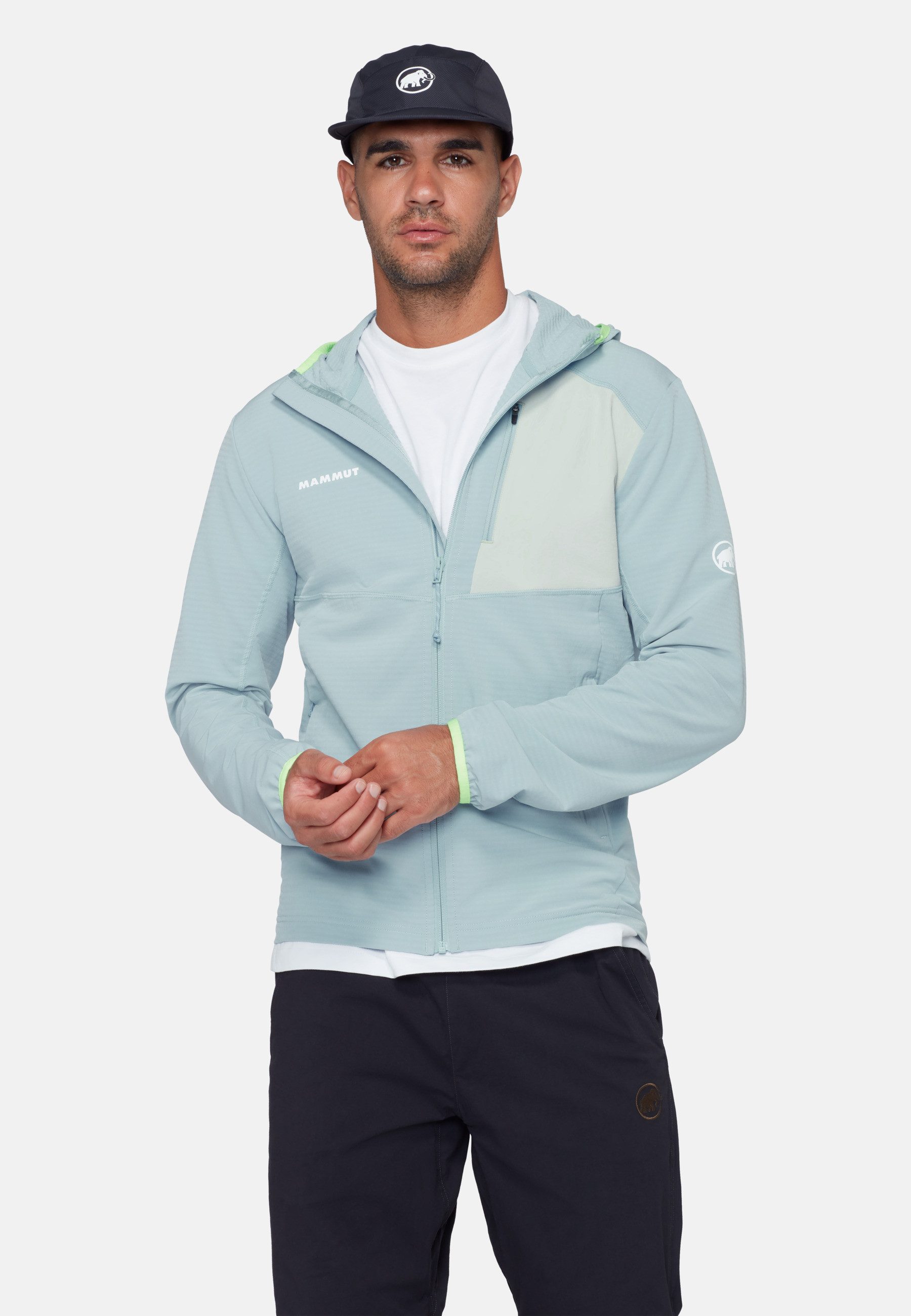 Mammut Fleecejacke Madris Light ML Hooded Jacket Men – Bild 2 von 5