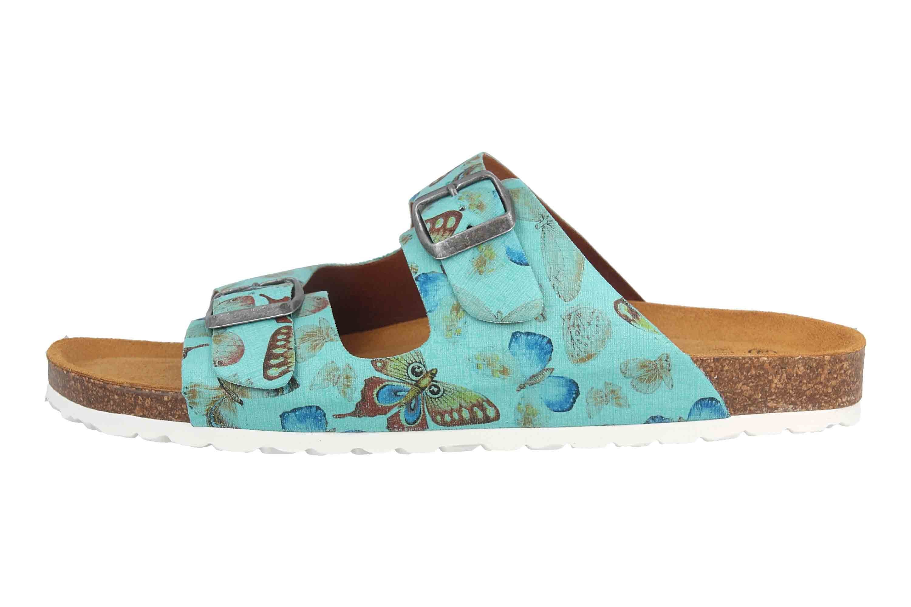 ELLA.shoes 15-0016 Aqua Pantolette