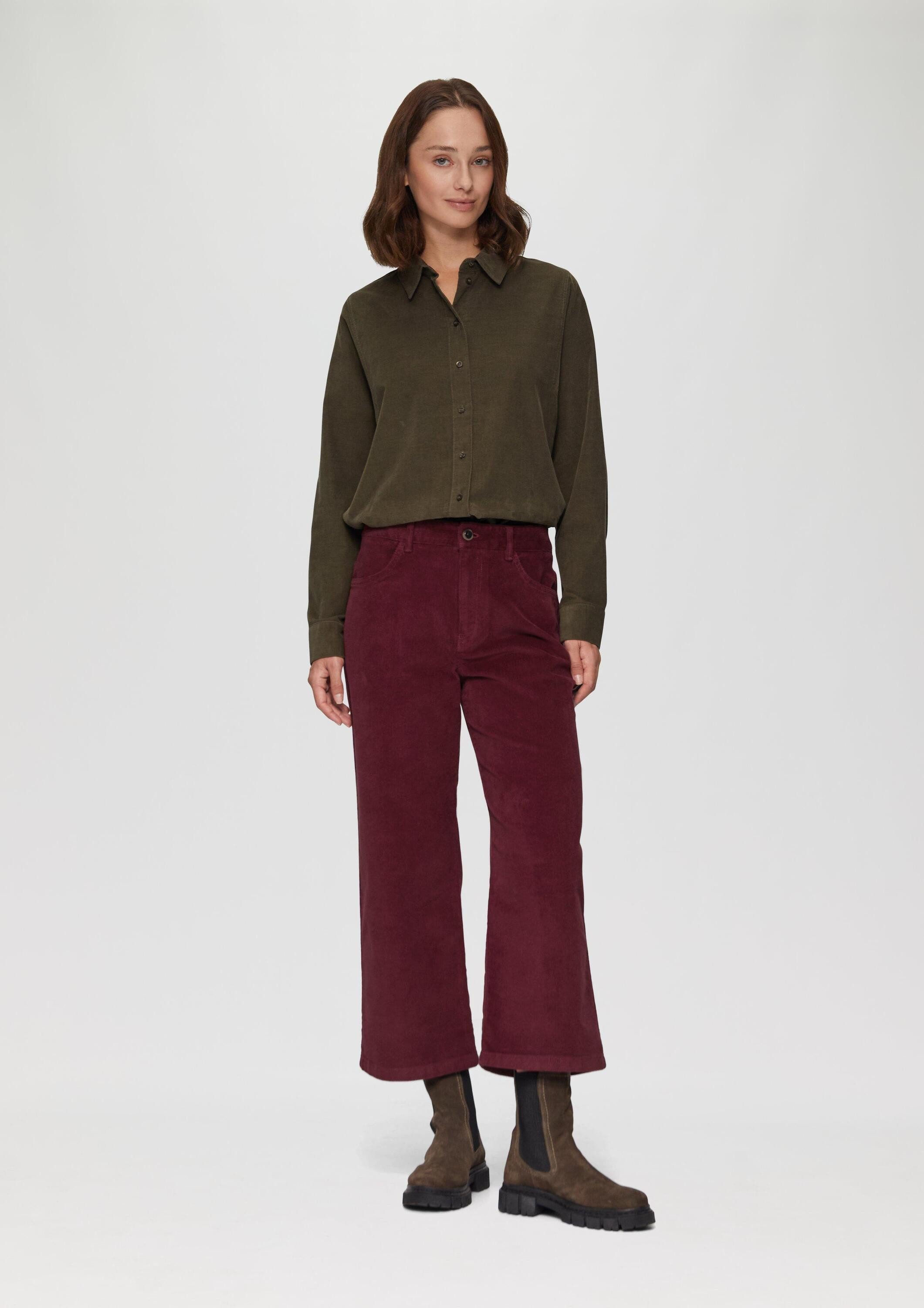 s.Oliver Culotte Hose Elastische Culotte aus Cord günstig online kaufen