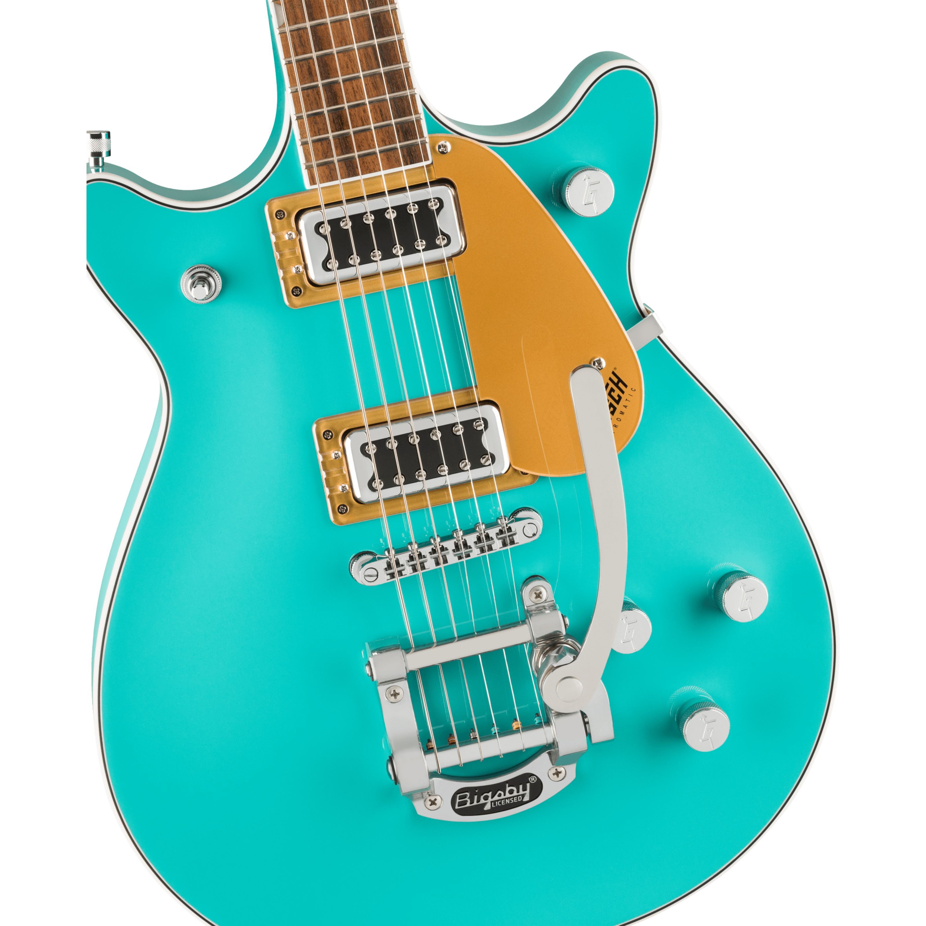 Gretsch E-Gitarre, E-Gitarren, Andere Modelle, G5232T Electromatic Double Jet FT Bigsby Caicos Green - E-Gitarre