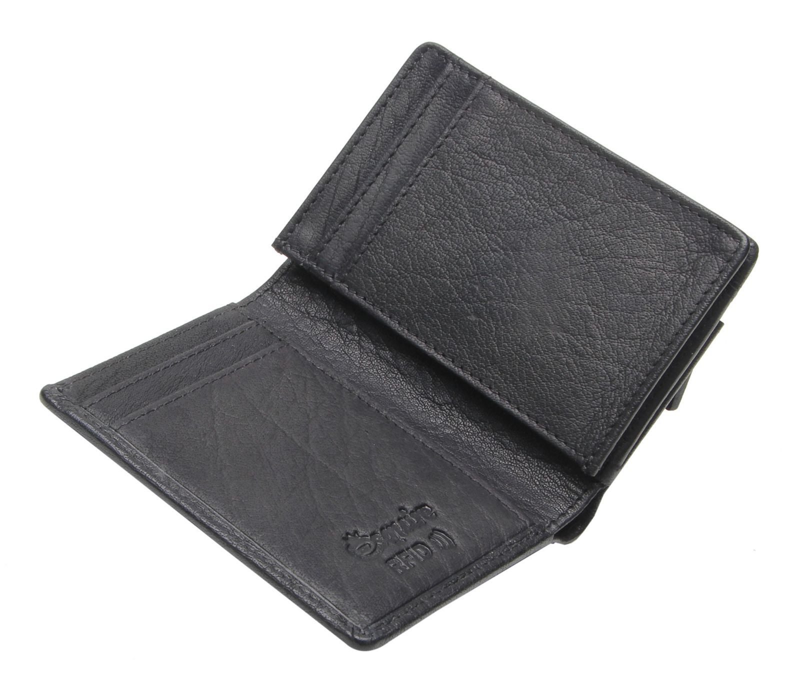 Esquire Geldbörse Wallet, aus echtem Büffelleder mit RFID-Blocker Schutz
