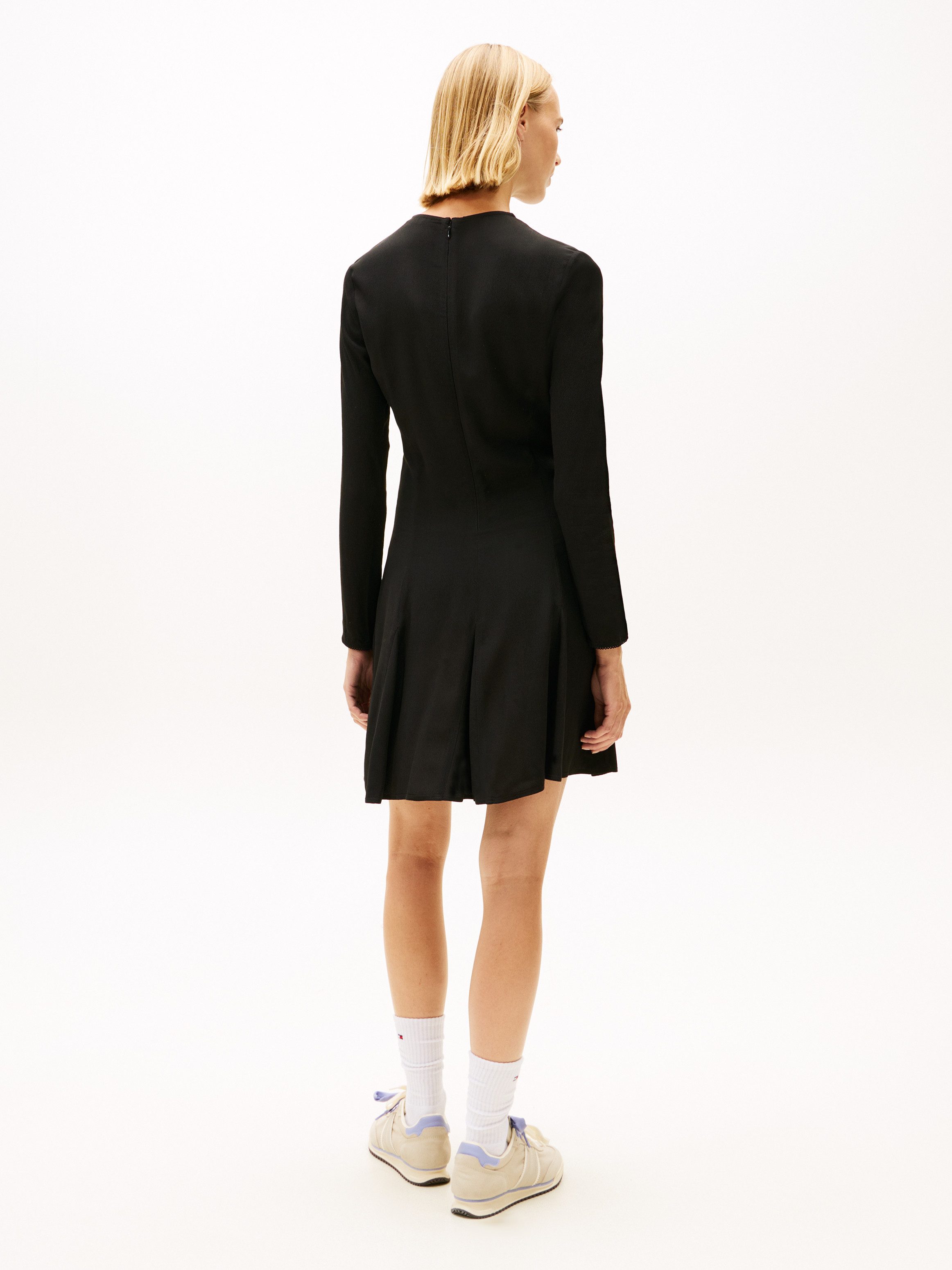 Tommy Jeans Minikleid TJW MINI F&F LS DRESS günstig online kaufen