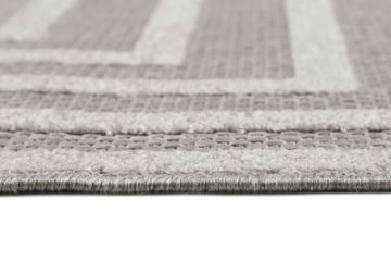 Teppich Carolina, In -und Outdoor geeignet, Esprit, rechteckig, Höhe: 6 mm, mit Hoch-Tief-Effekt, modern, robust, pflegeleicht, Außenbereich