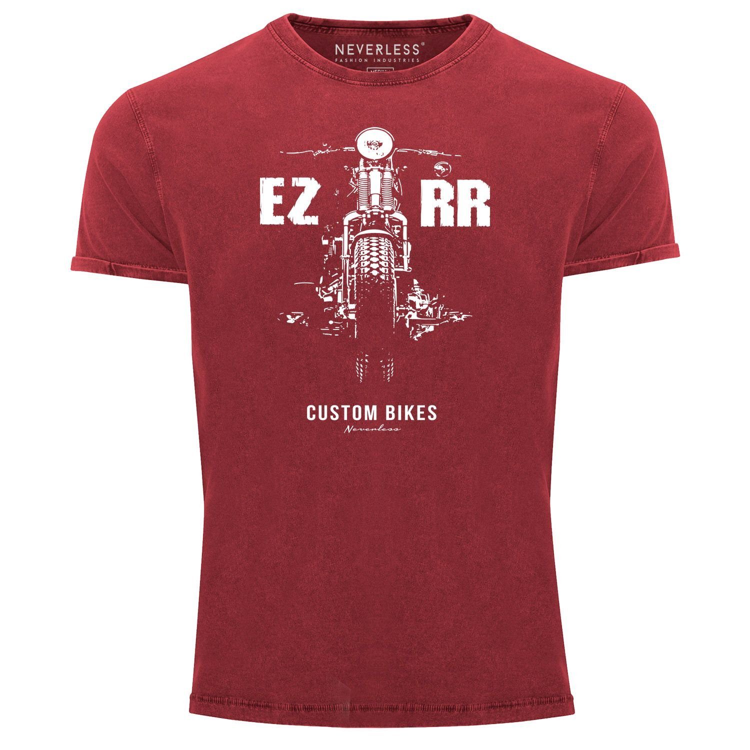 Neverless Print-Shirt Cooles Angesagtes Herren T-Shirt günstig online kaufen