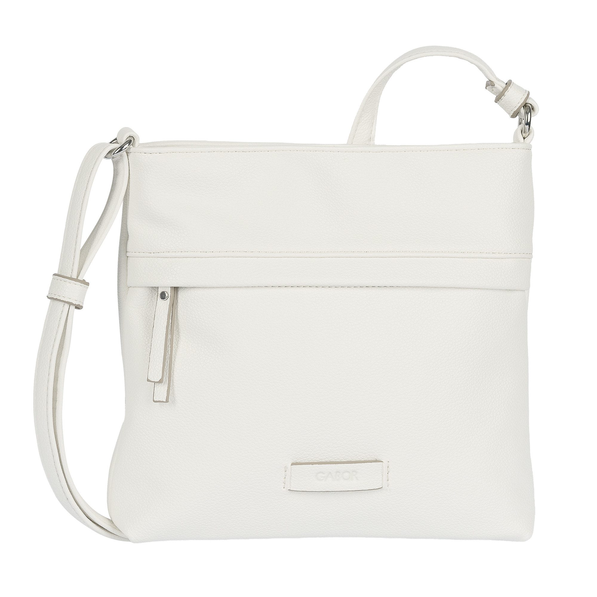 Gabor Umhängetasche Faye, Damen Schultertasche mit Logoprägung