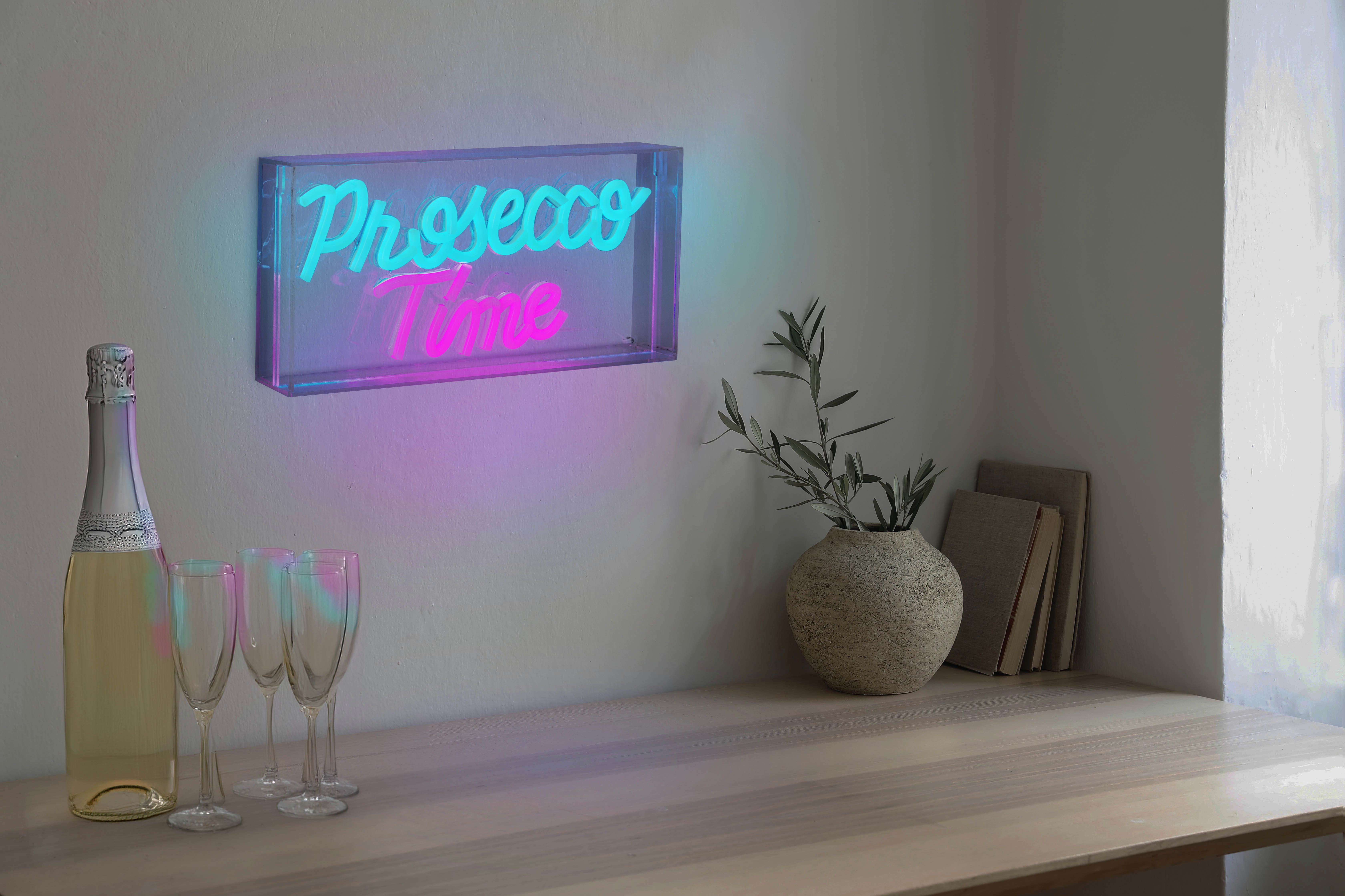 näve LED Dekolicht PROSECCO TIME, USB-Anschluss mit Ladefunktion, LED fest günstig online kaufen