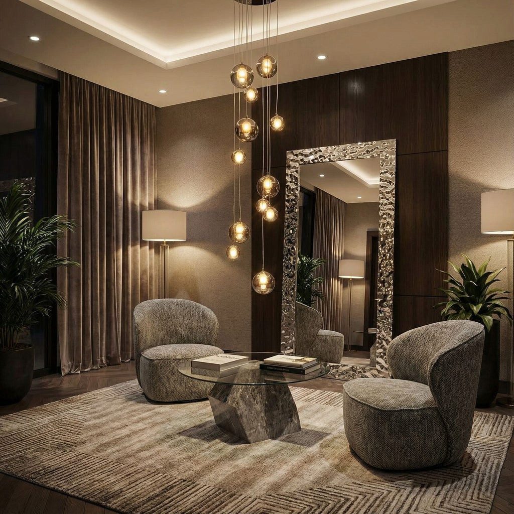 Kare Design Wandspiegel Carino, mit Metallrahmen, 180x90 cm