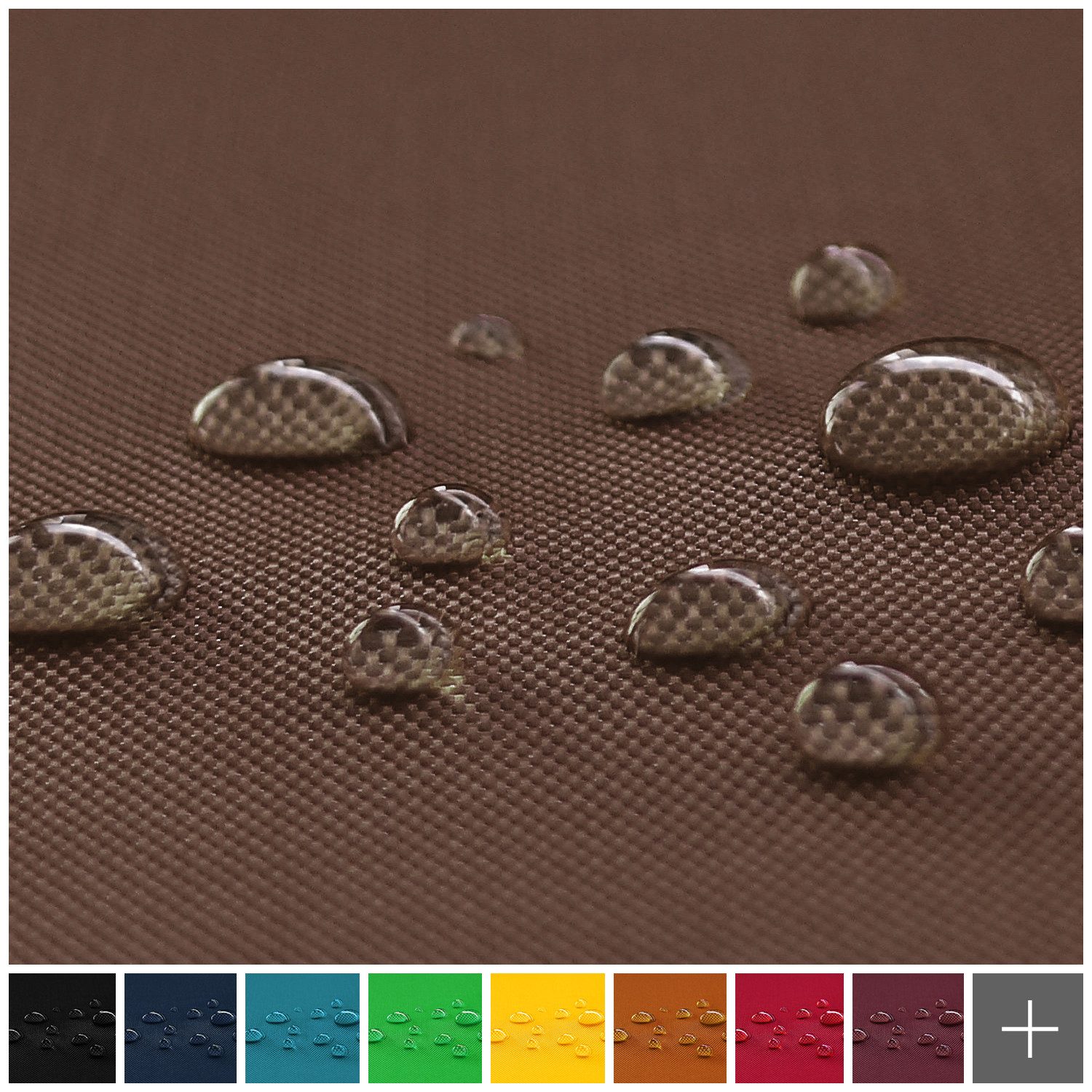 novely® Stoff OXFORD BIG 600D Polsterstoff Wasserfest Outdoorstoff Robust, Wasserabweisend, Pflegeleicht, Reißfest, Meterware, 1lfm