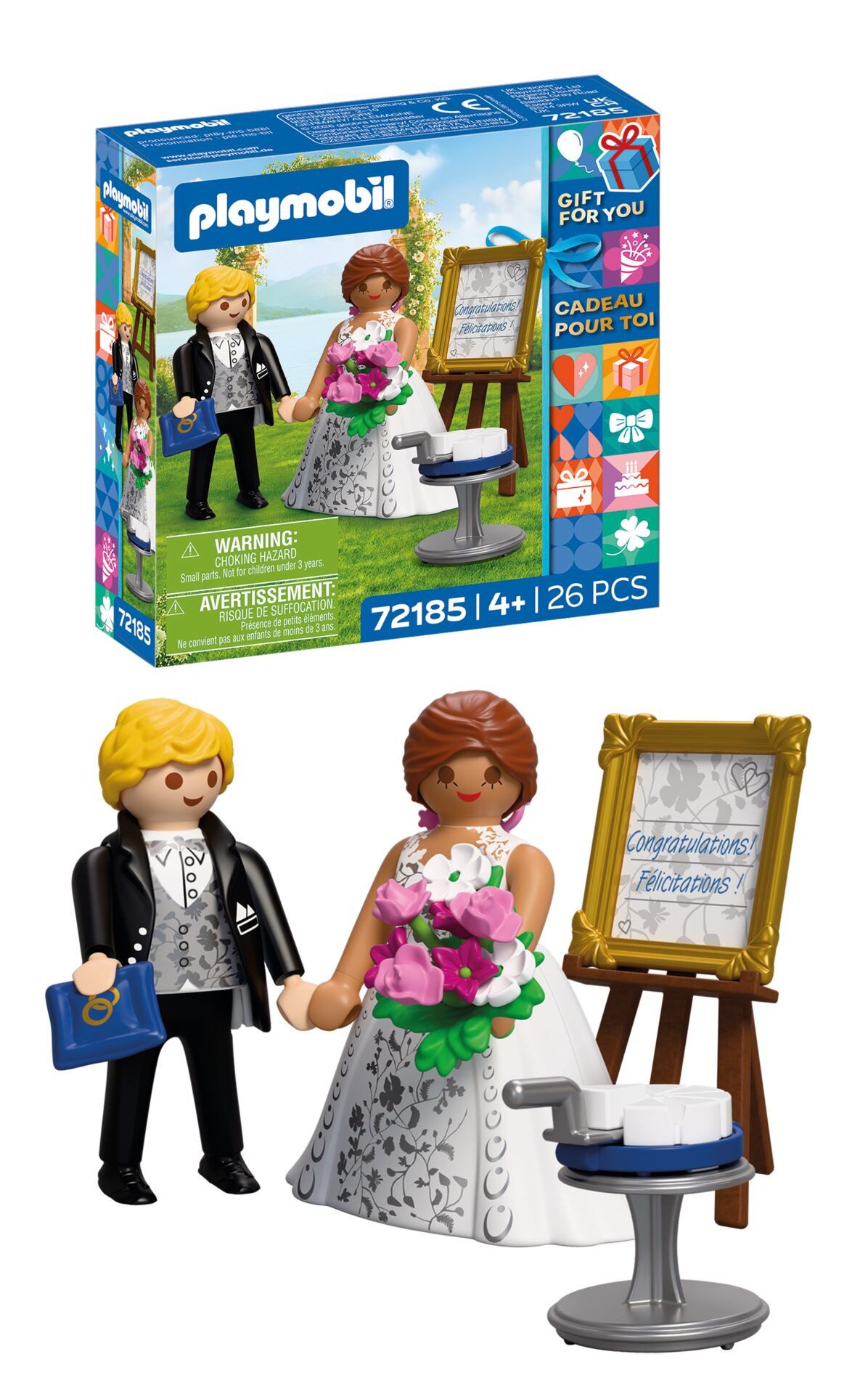 Playmobil® Hochzeit (72185), Life Konstruktions-Spielset, Made in Europe