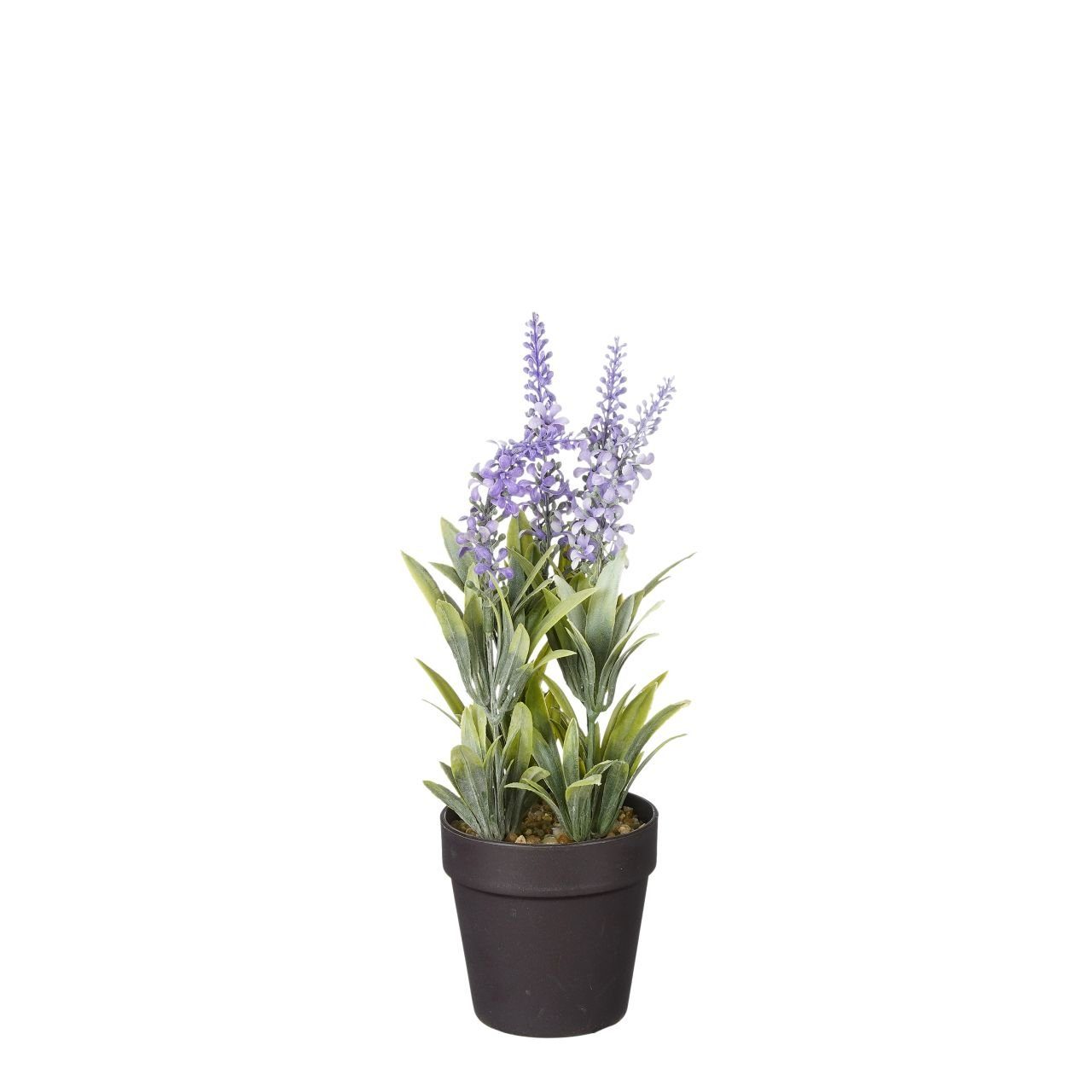 Kunstpflanze Mica künstlicher Lavendel im Topf violett 24 x 10, Mica Decorations