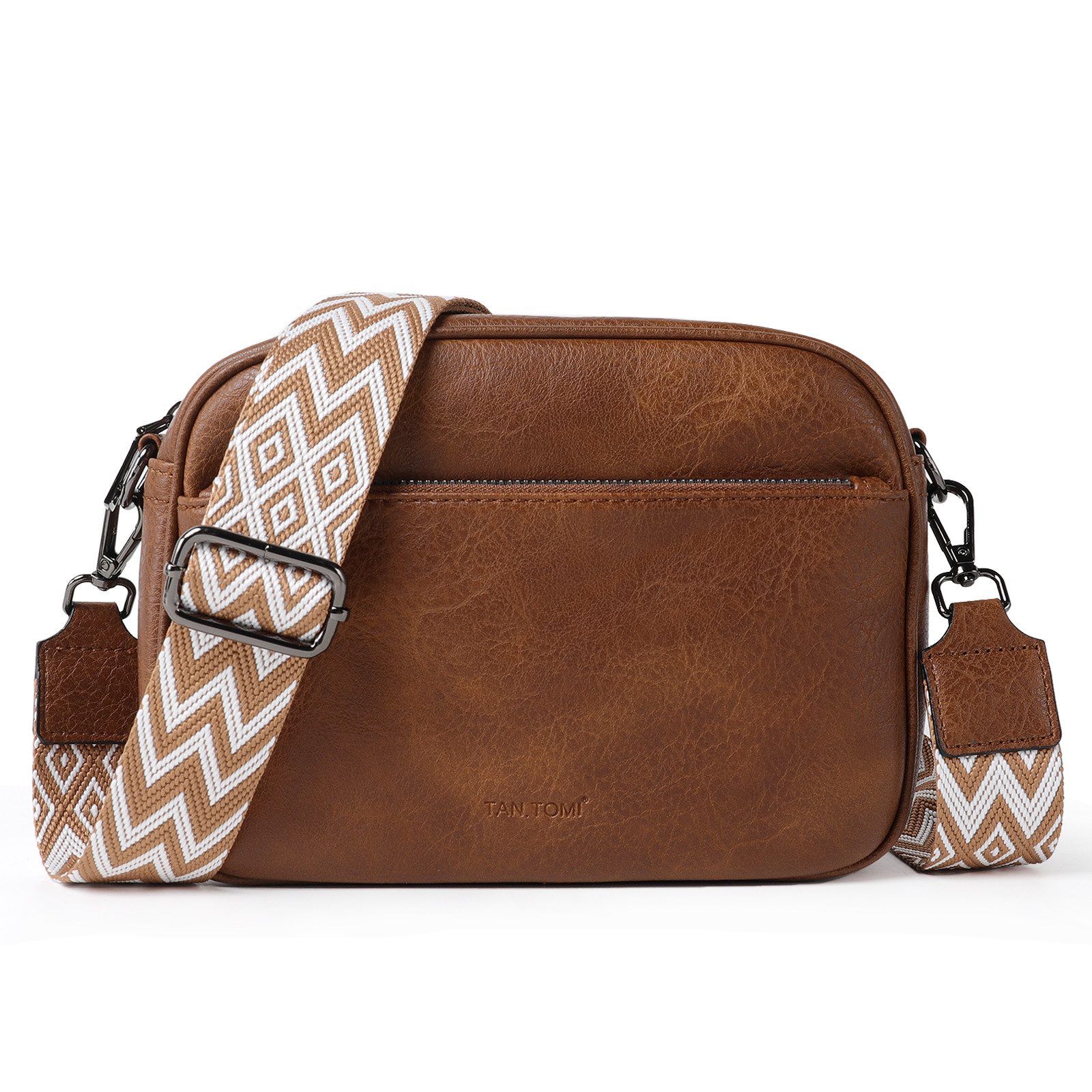 TAN.TOMI Umhängetasche Damen Handy Schultertasche, Kunstleder Crossbody Umh günstig online kaufen