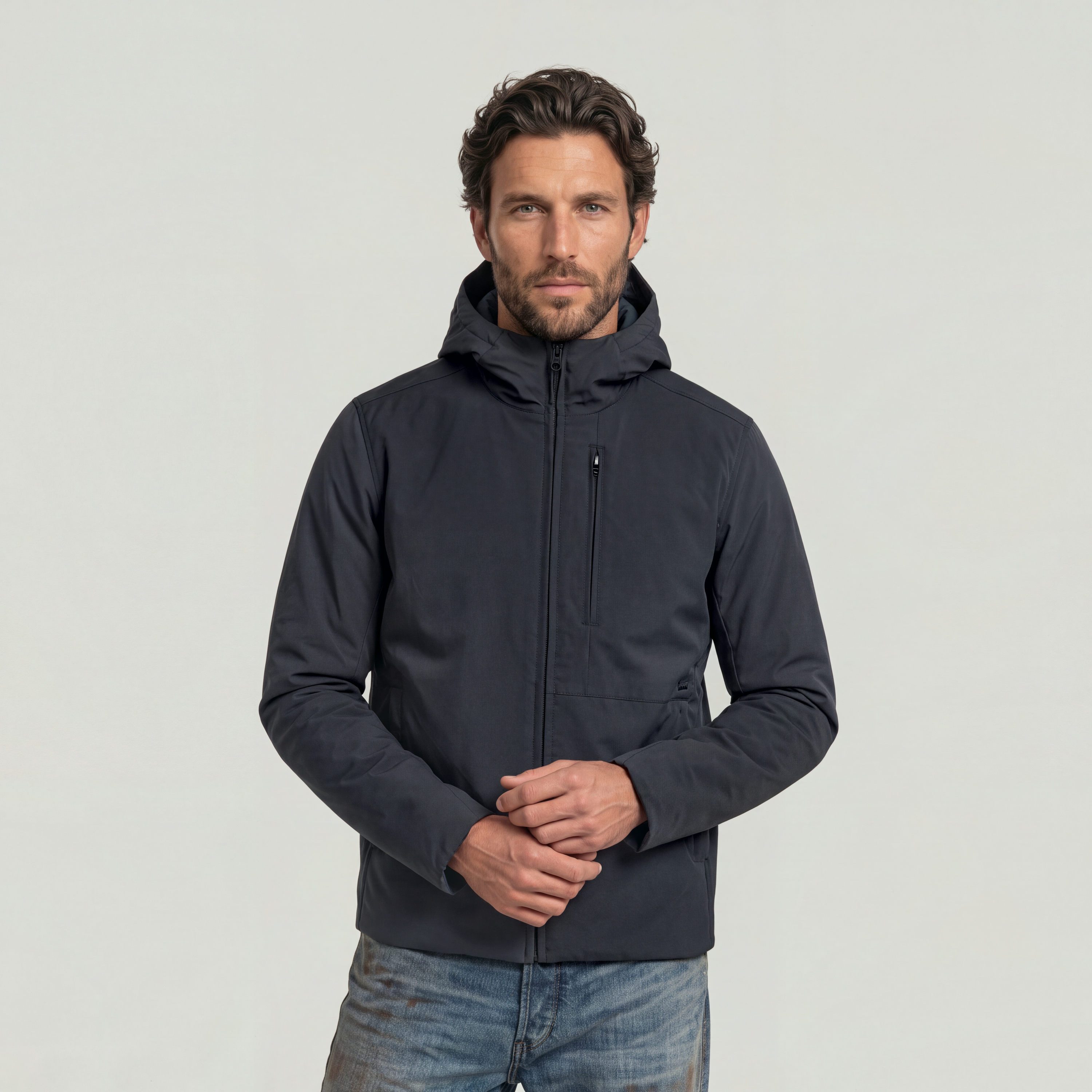 G-STAR Outdoorjacke Clean foundation hdd jacket mit Kapuze, gefüttert